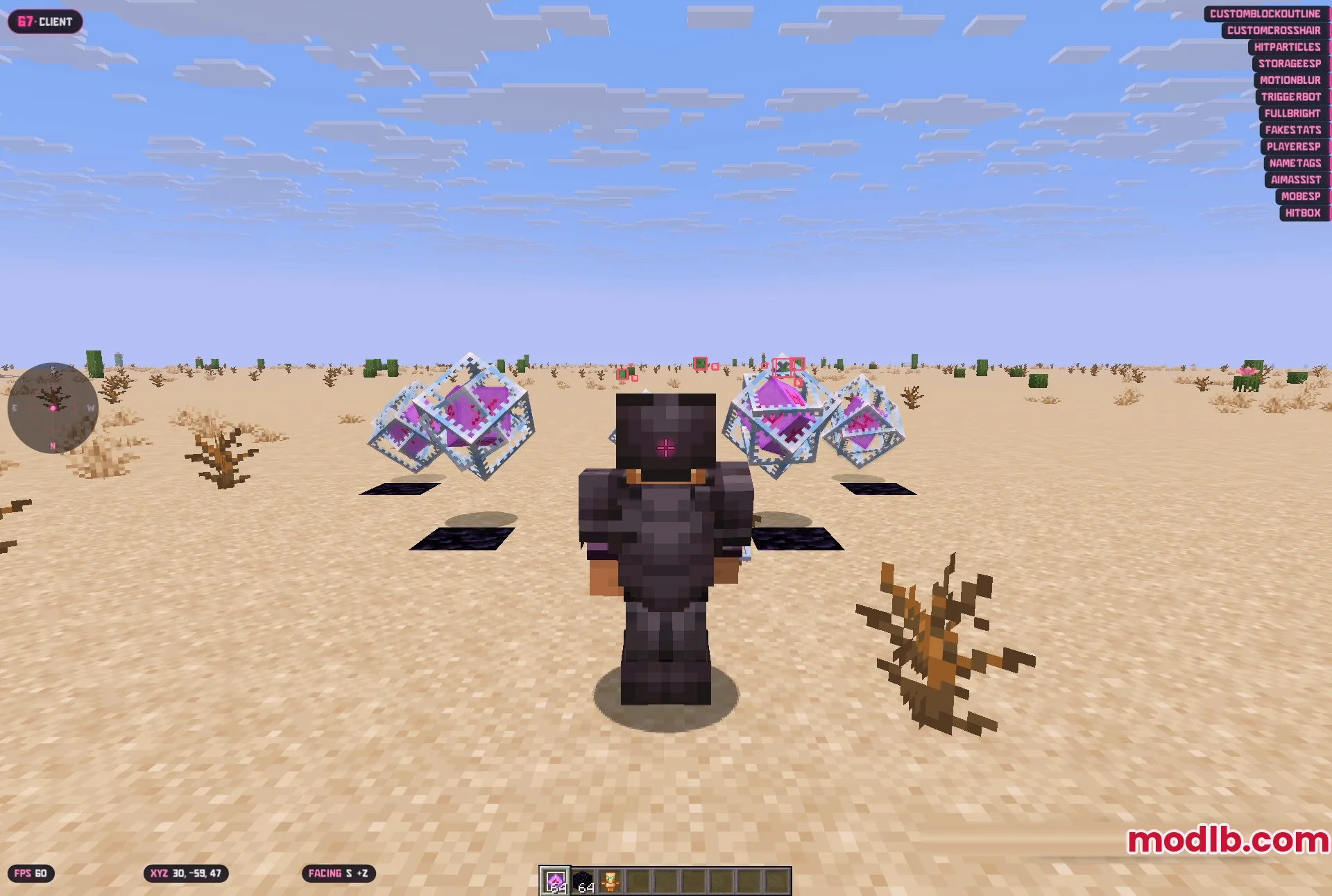 67 Client Mod Screenshot 2