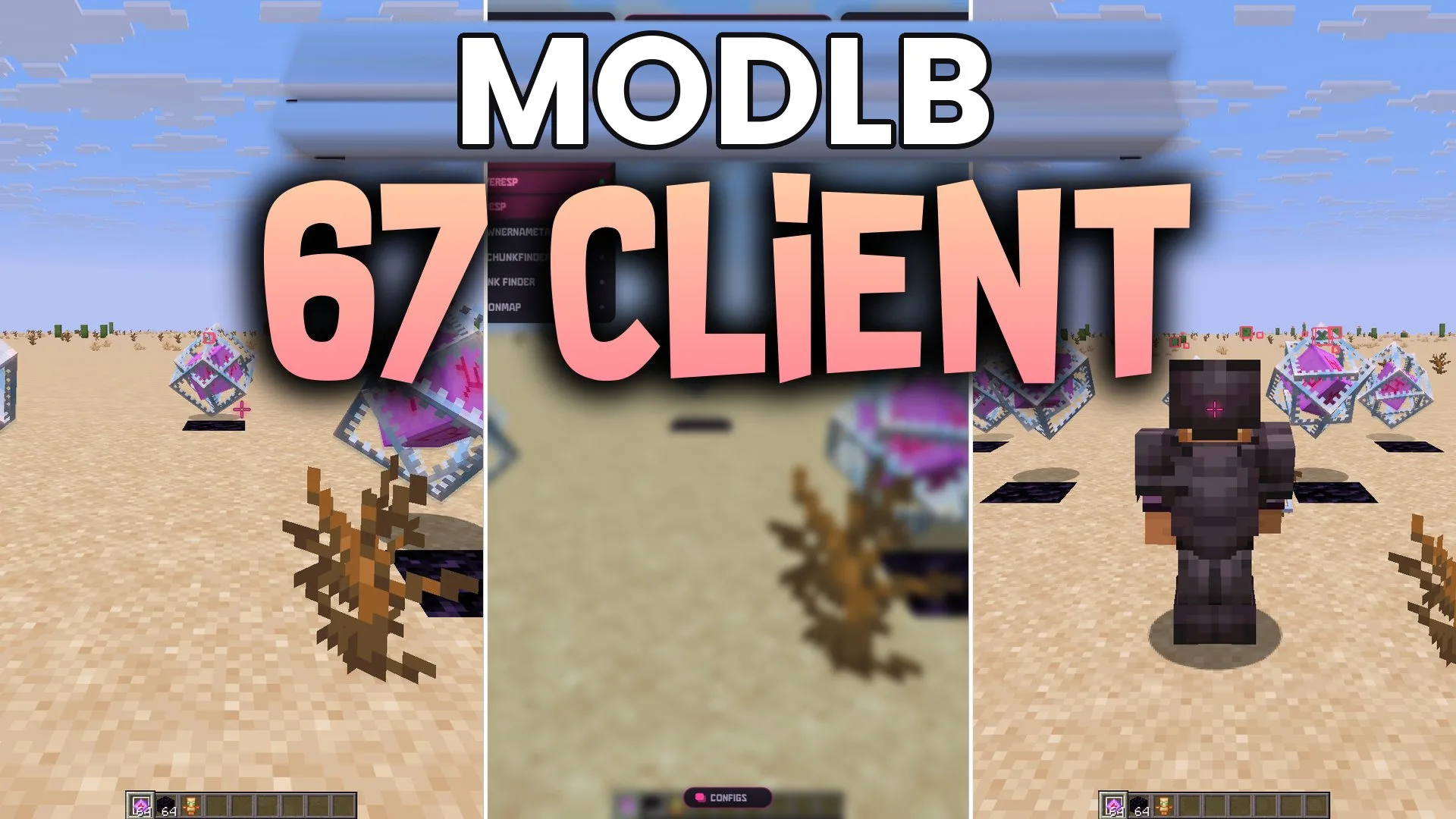 67 Client Mod (1.21.11) – Survive Anarchy Servers with Custom PvP Tools cover art