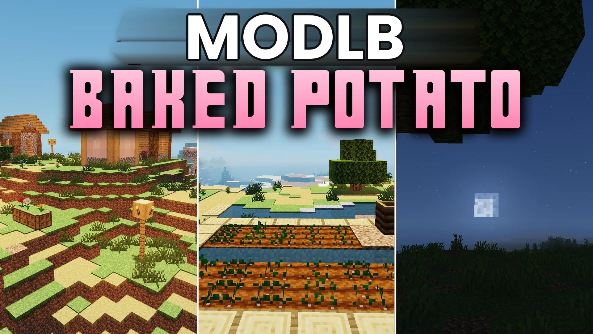 Baked Potato Shaders (26.2, 1.20.1) – Soft Shadows for Low-End PCs cover art