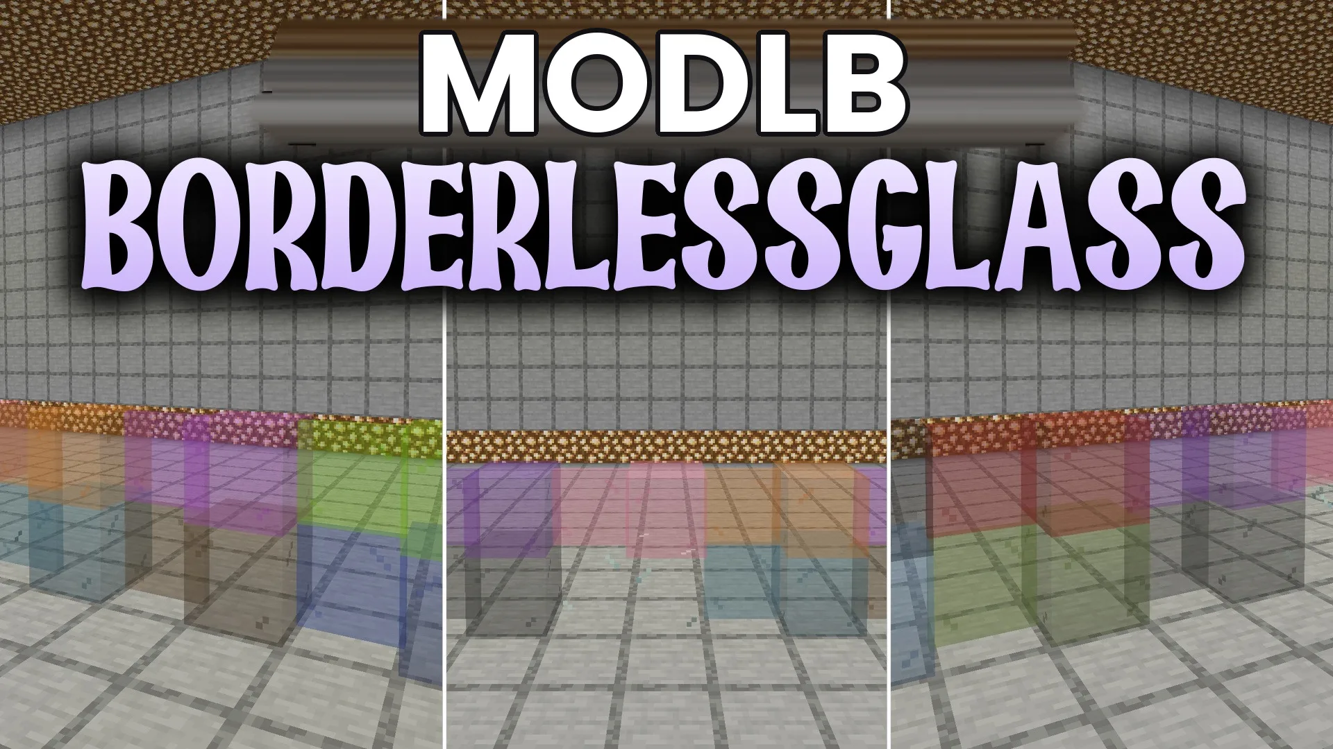 BorderlessGlass Resource Pack (26.1.2, 1.20.1) – Crystal Clear Windows