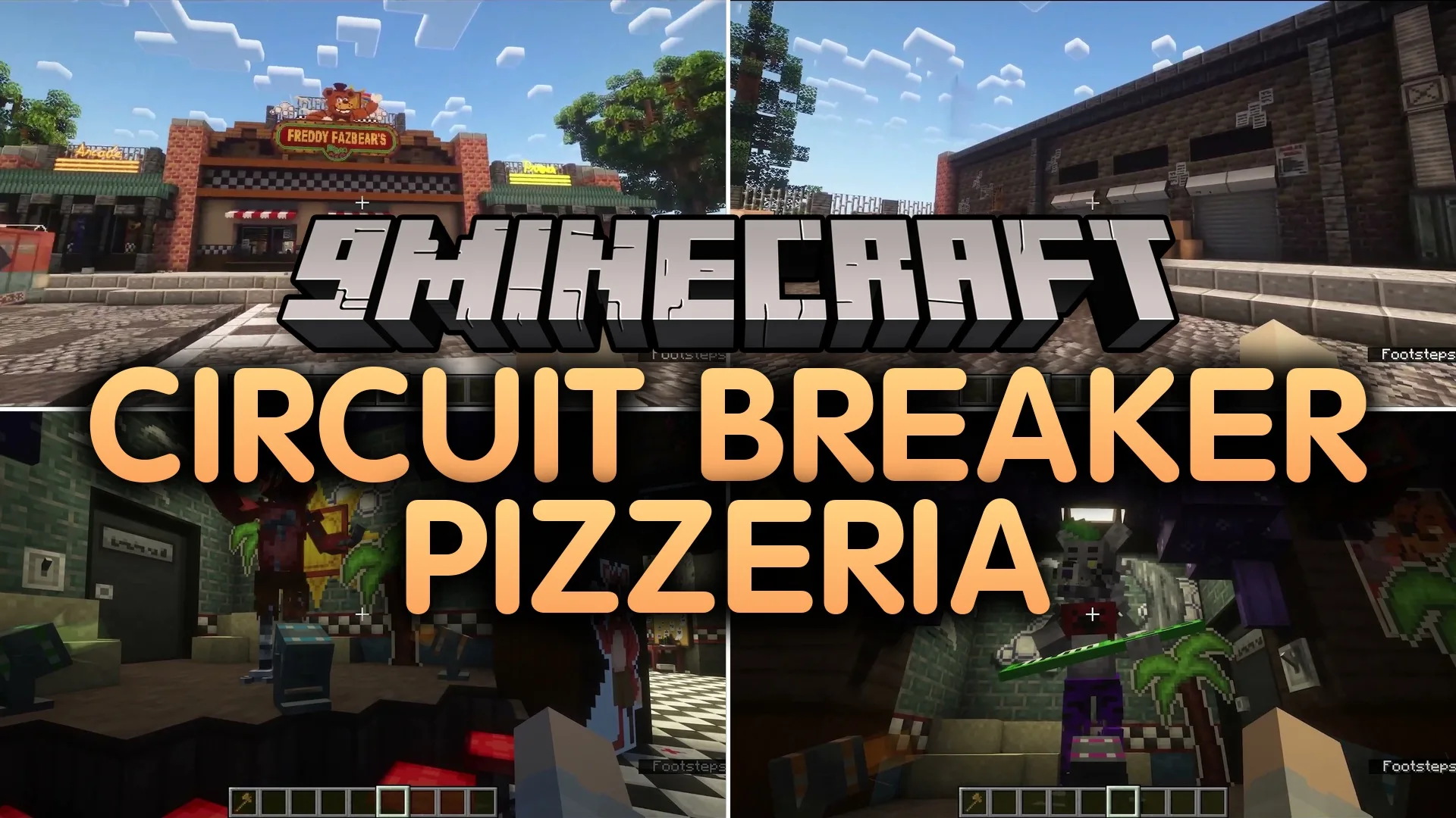 Circuit Breaker Pizzeria Map (26.2, 1.20.1) – Survive the Night Shift