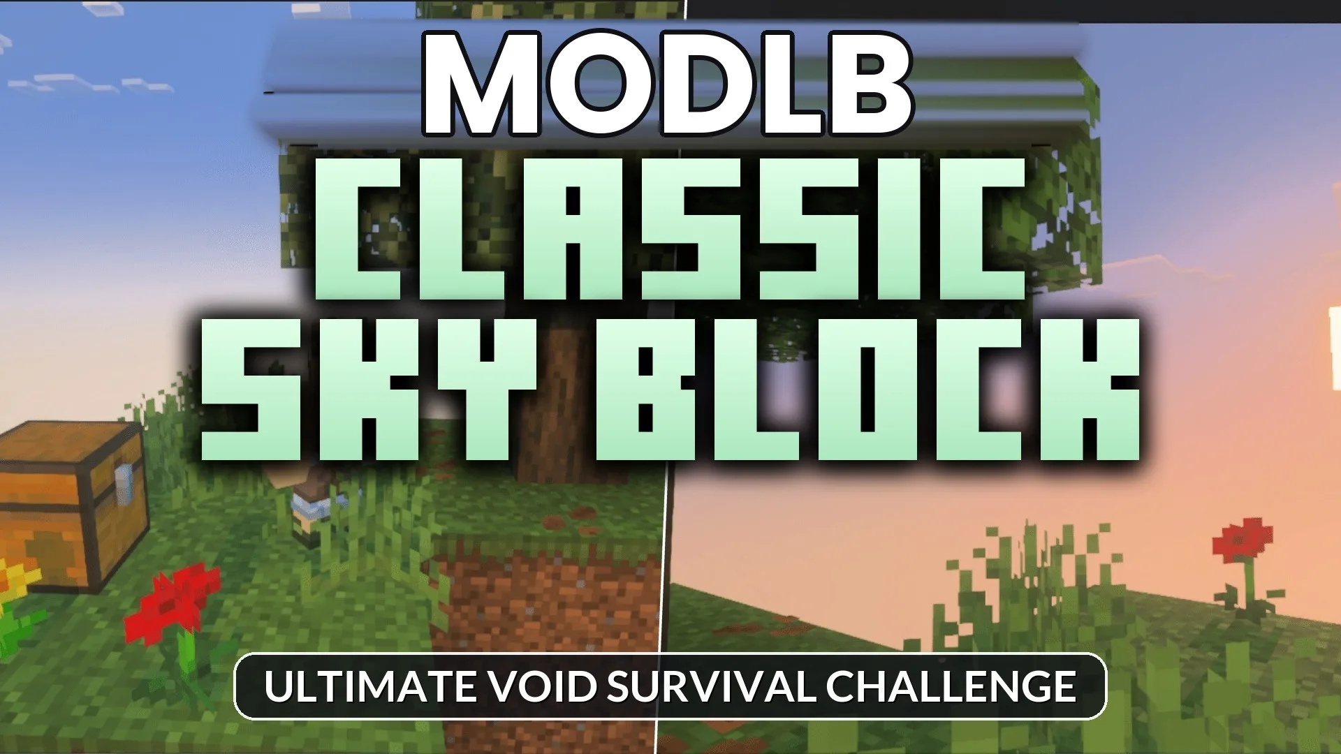Classic Sky Block Map (1.21) – Ultimate Void Survival Challenge cover art