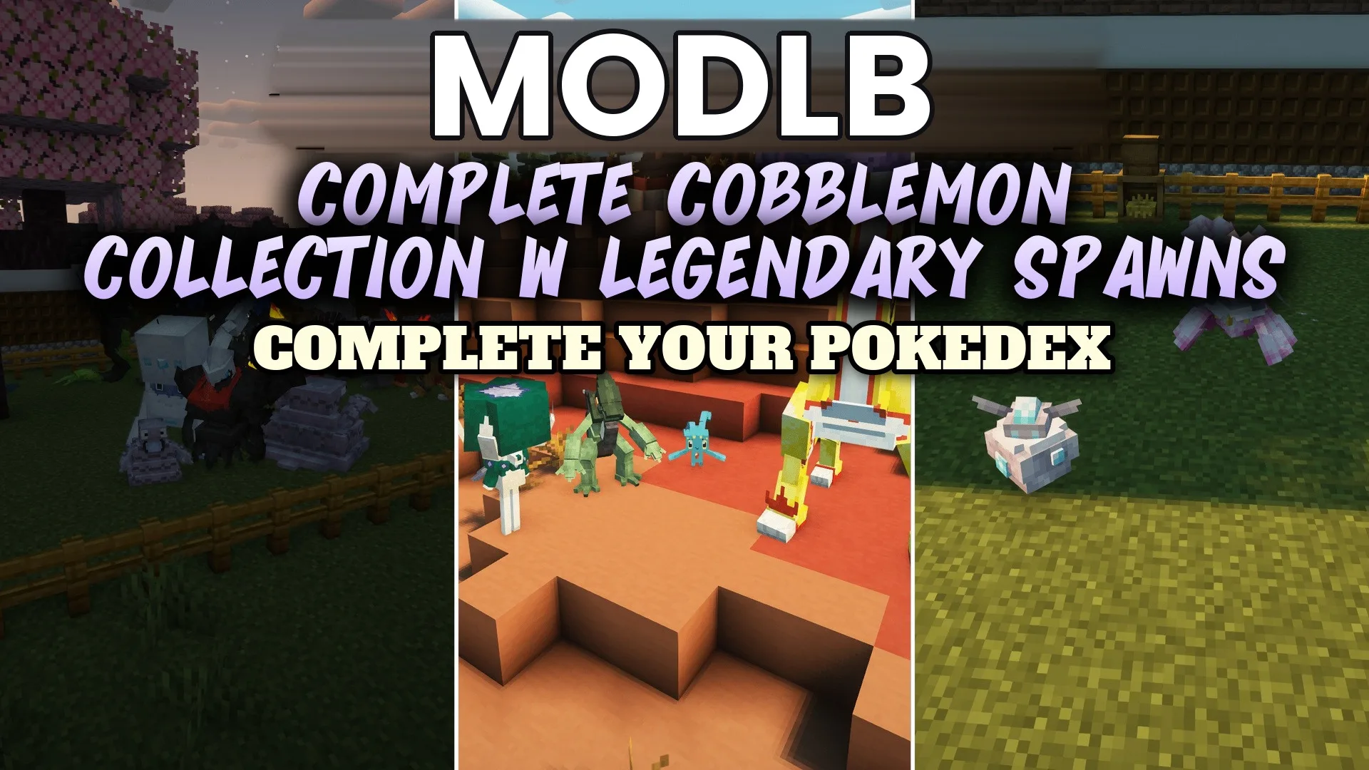 Complete Cobblemon Collection W Legendary Spawns Data Pack (1.21.11, 1.21.1)