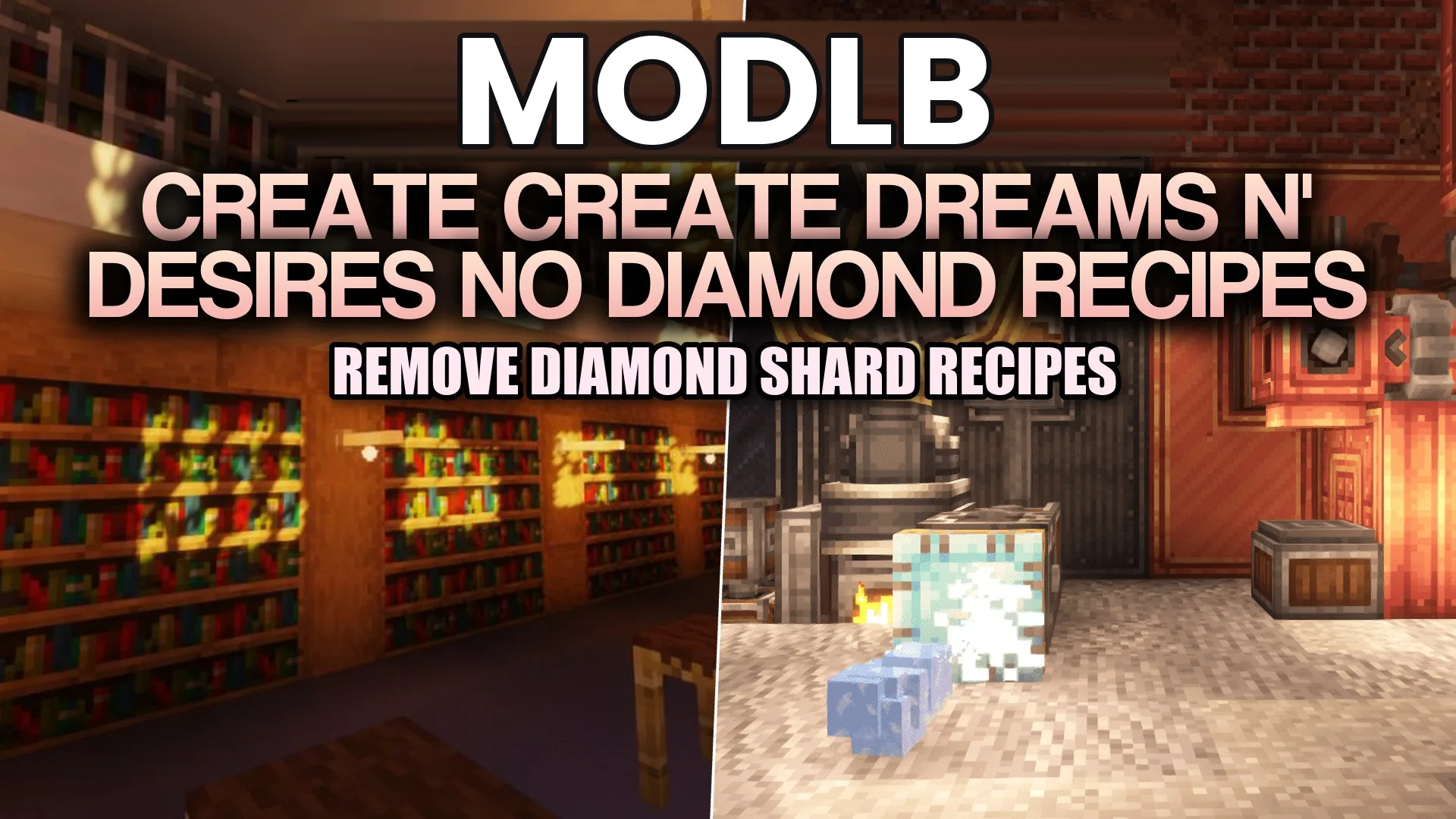 Create Create Dreams N’ Desires No Diamond Recipes Data Pack (1.21.1)