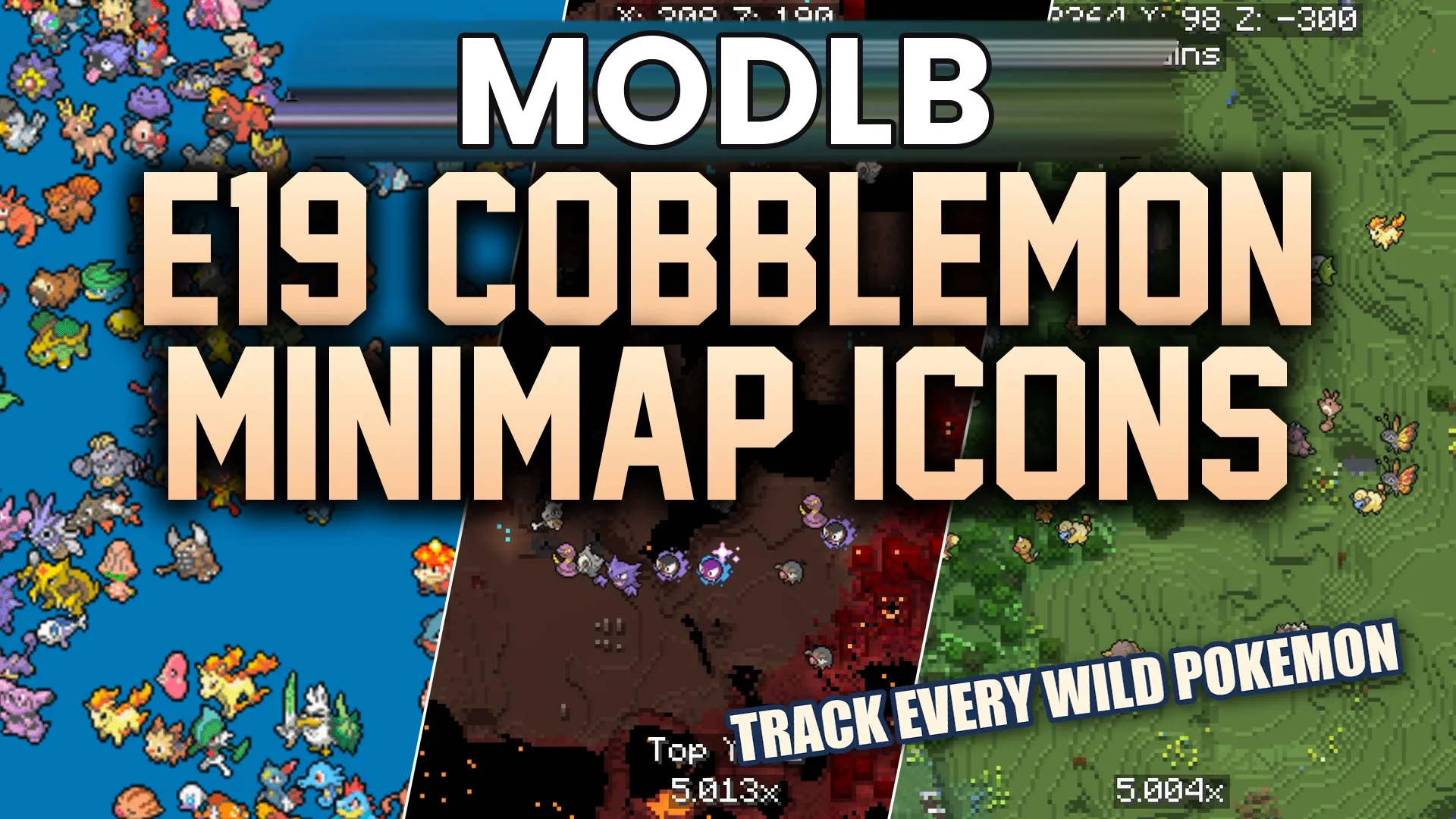 E19 Cobblemon Minimap Icons Resource Pack (1.21.11, 1.20.1) cover art