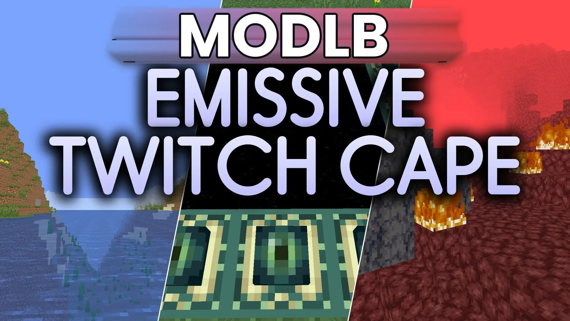 Emissive Twitch Cape Shaders (26.2, 1.20.1) – Lightweight Cape Heart Glow cover art