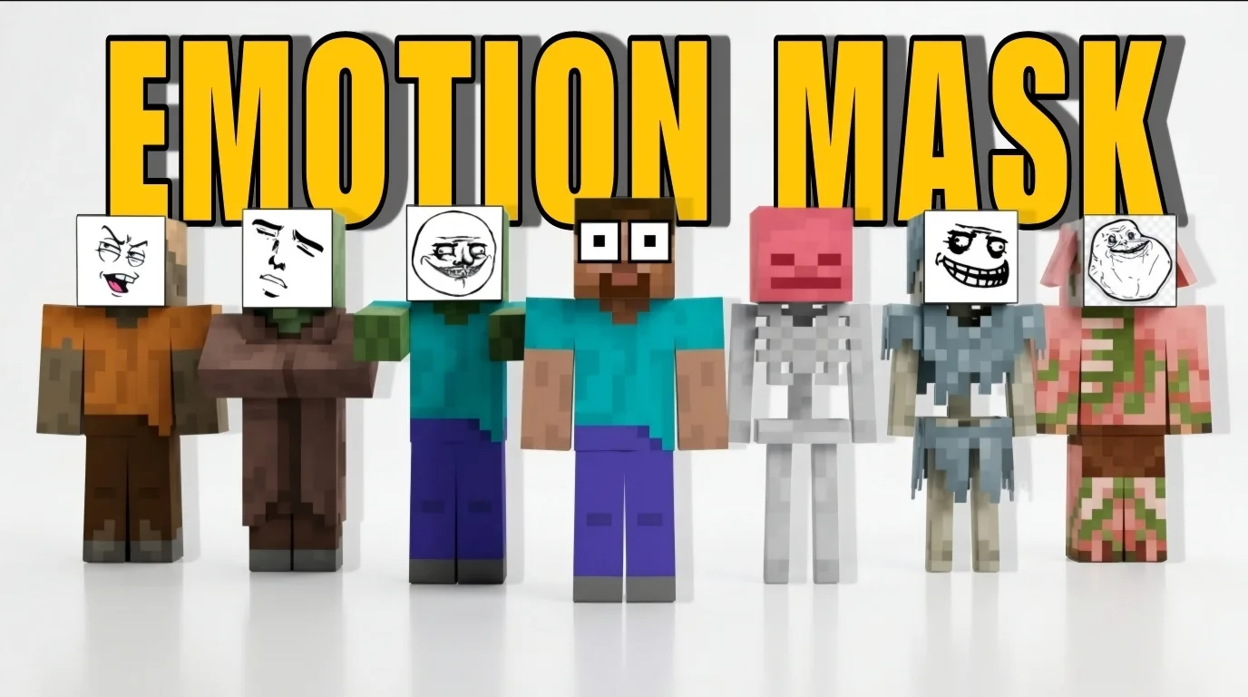 Emotion Mask Addon (26.x) – Wear Thirty-Two Fun Face Masks and Custom Designs