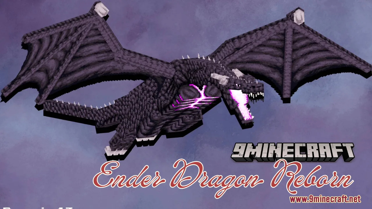 Ender Dragon Reborn Resource Pack (26.2, 1.20.1) – A Terrifying Wyvern Boss cover art