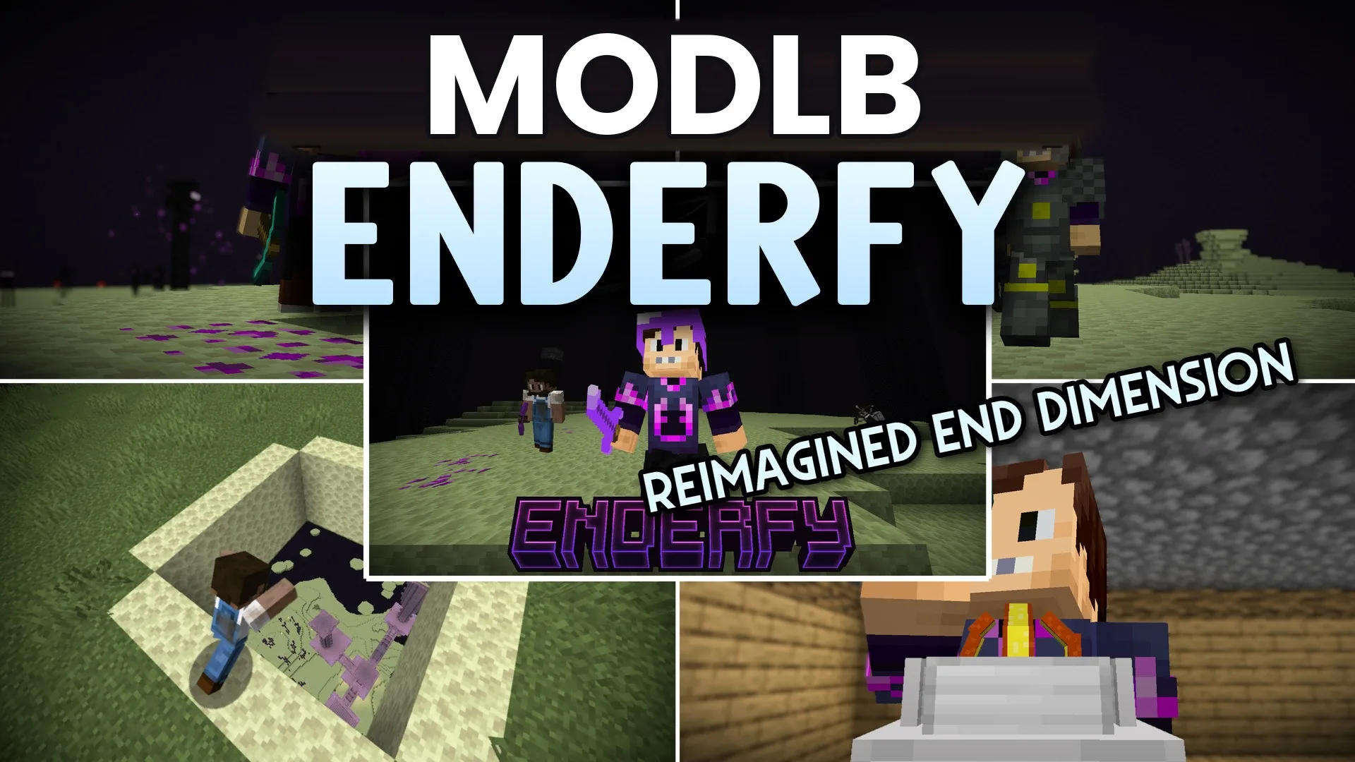Enderfy Mod (26.1.2, 1.20.1) – Mine Powerful Ores and Survive a Harder End cover art