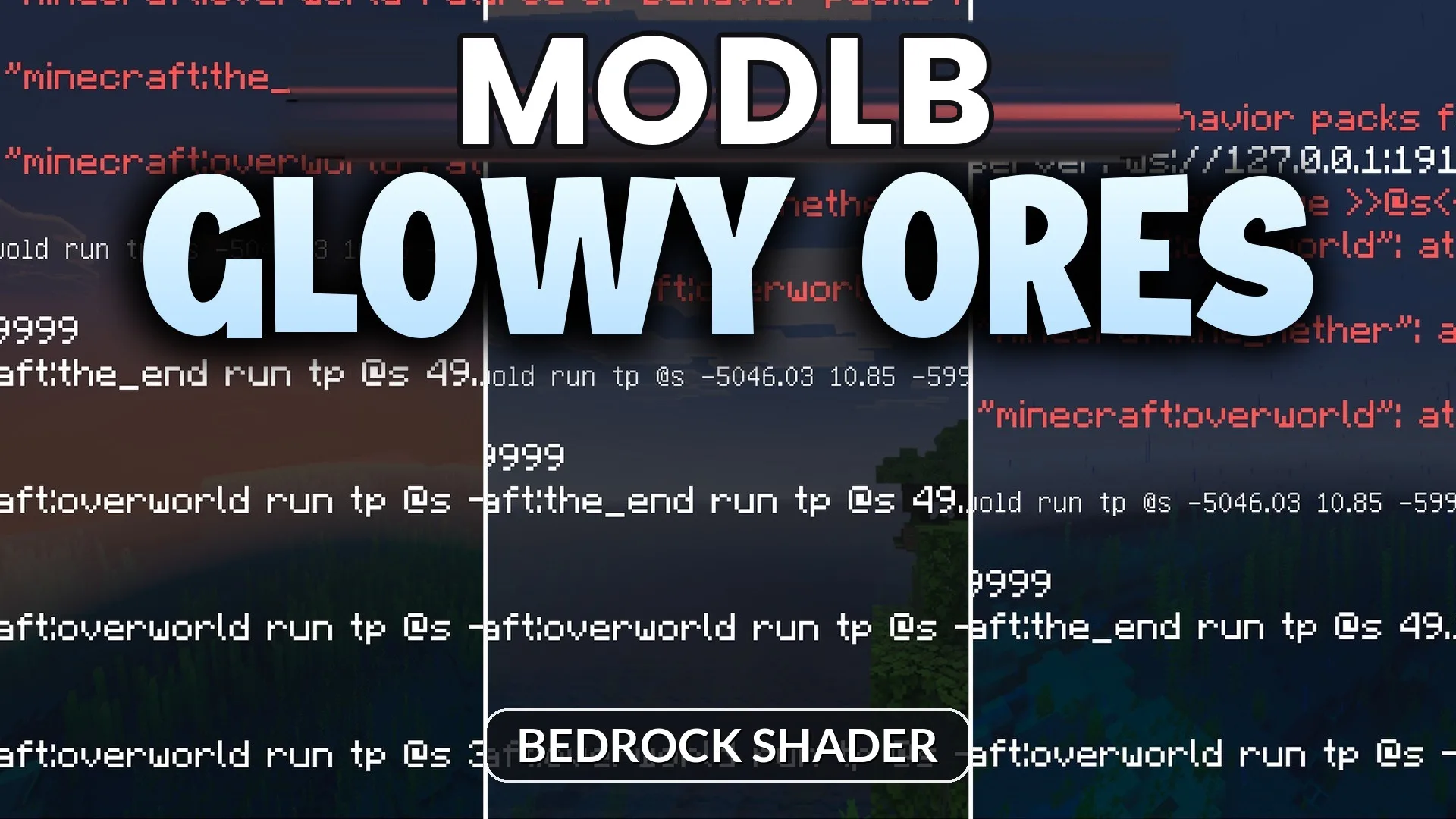 Glowy Ores Shader (26.x) – Colored Emissive Lighting for Cave Mining