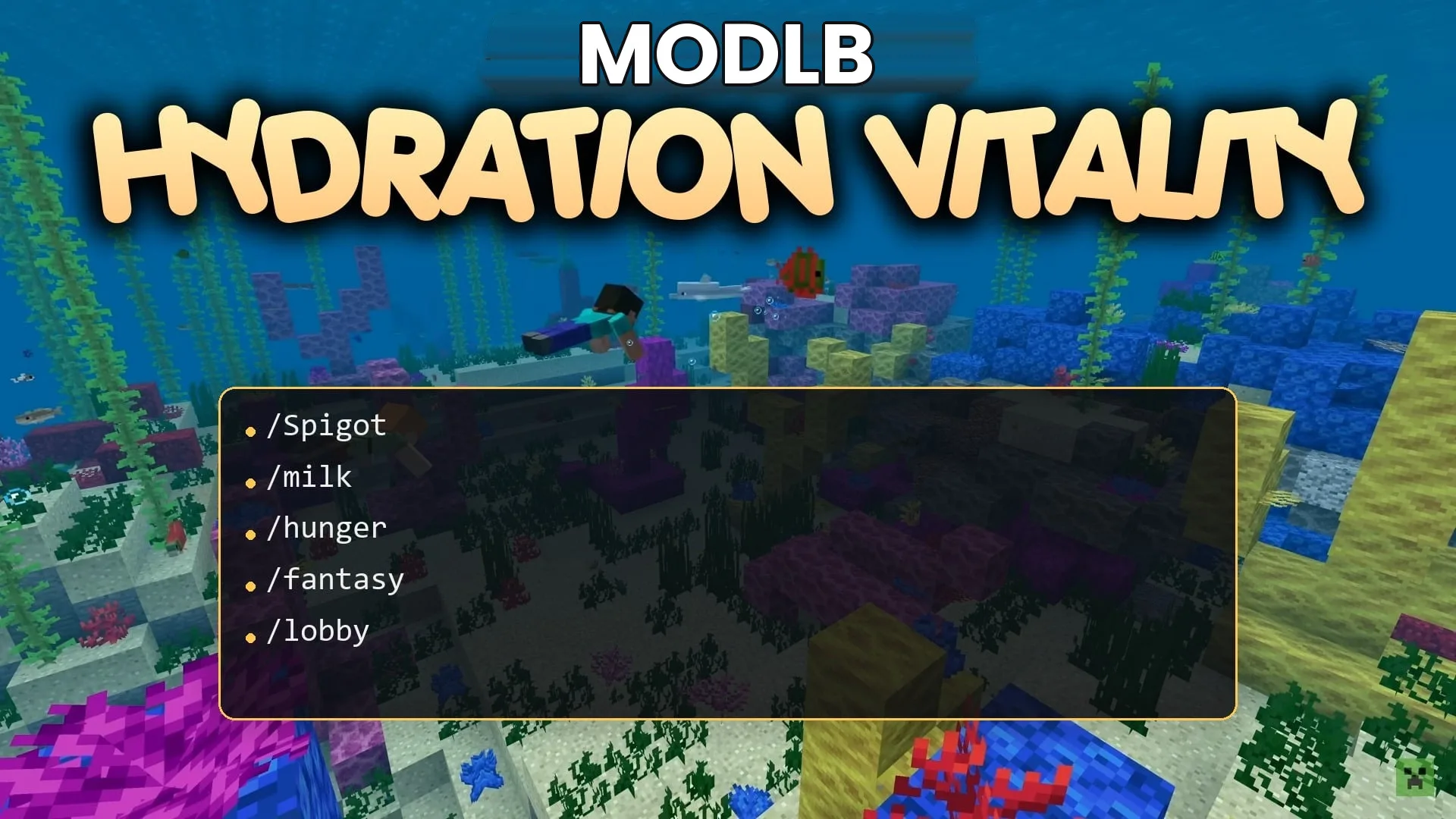 Hydration Vitality Plugin (26.2, 1.21.1) – Make Players Search for Clean Water cover art