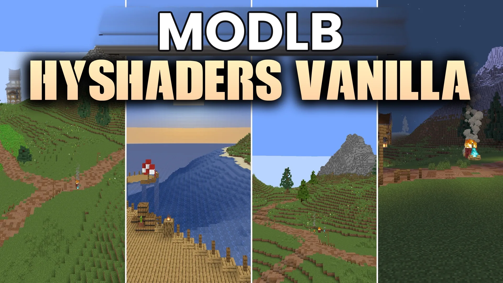 HyShaders Vanilla Shaders (26.2, 1.20.1) – Lightweight Shadows for Low-End PCs cover art