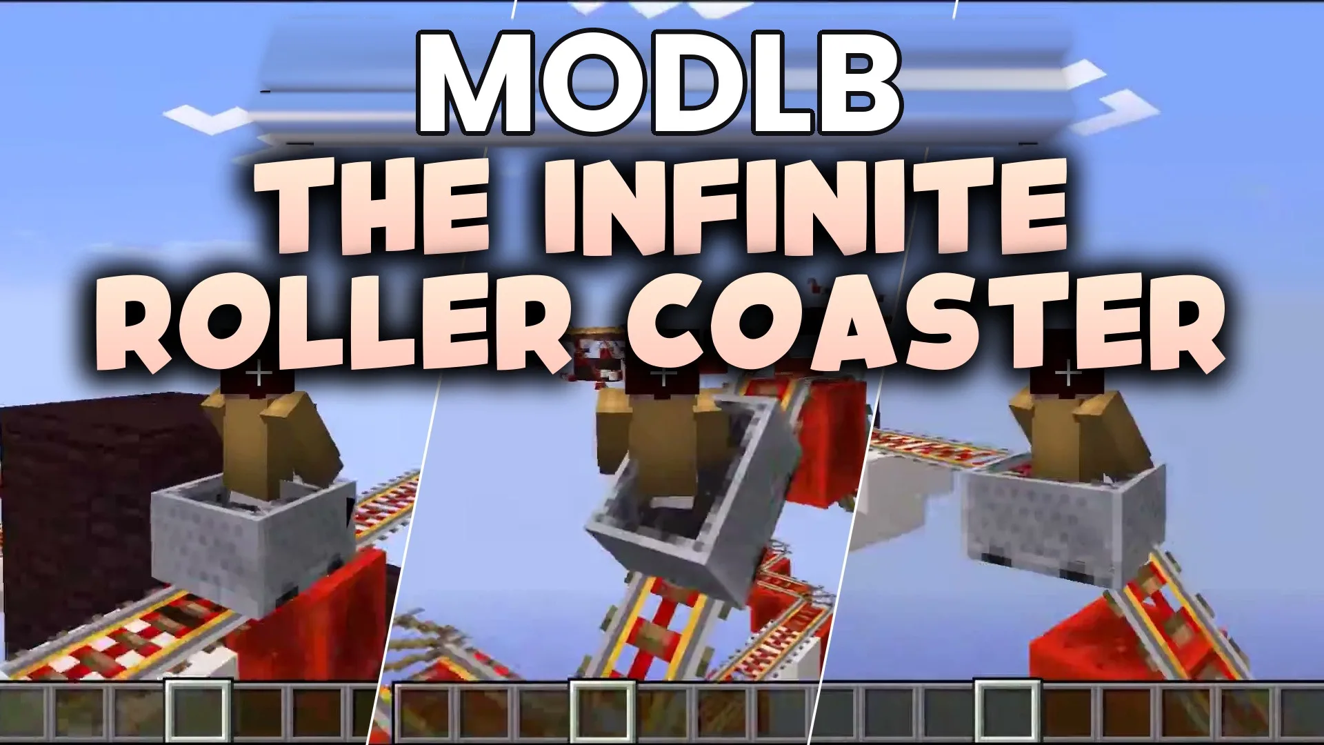 Iron Serpent Rails Map (26.2, 1.20.1) – A Thrilling Sky-High Coaster Ride cover art