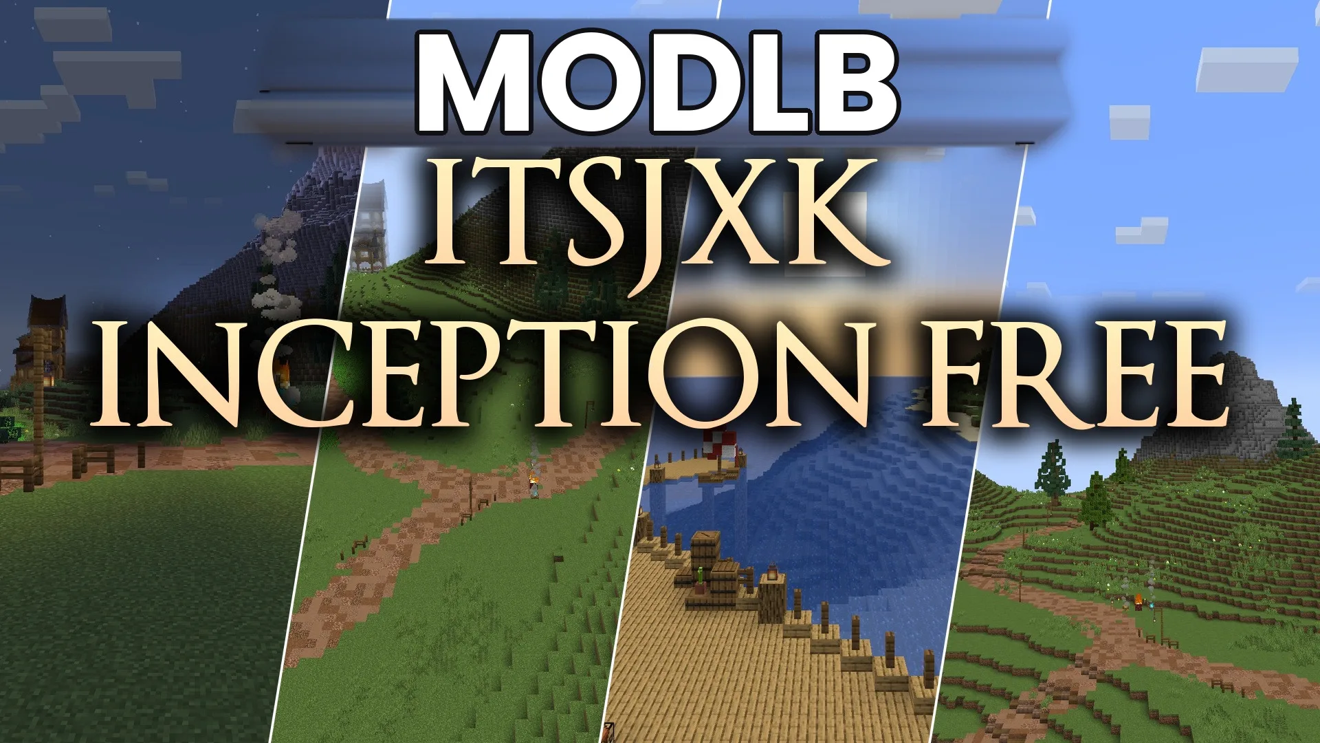 ItsJxk Inception FREE Shaders (26.2, 1.20.1) – Upward Bending Terrain Effect cover art