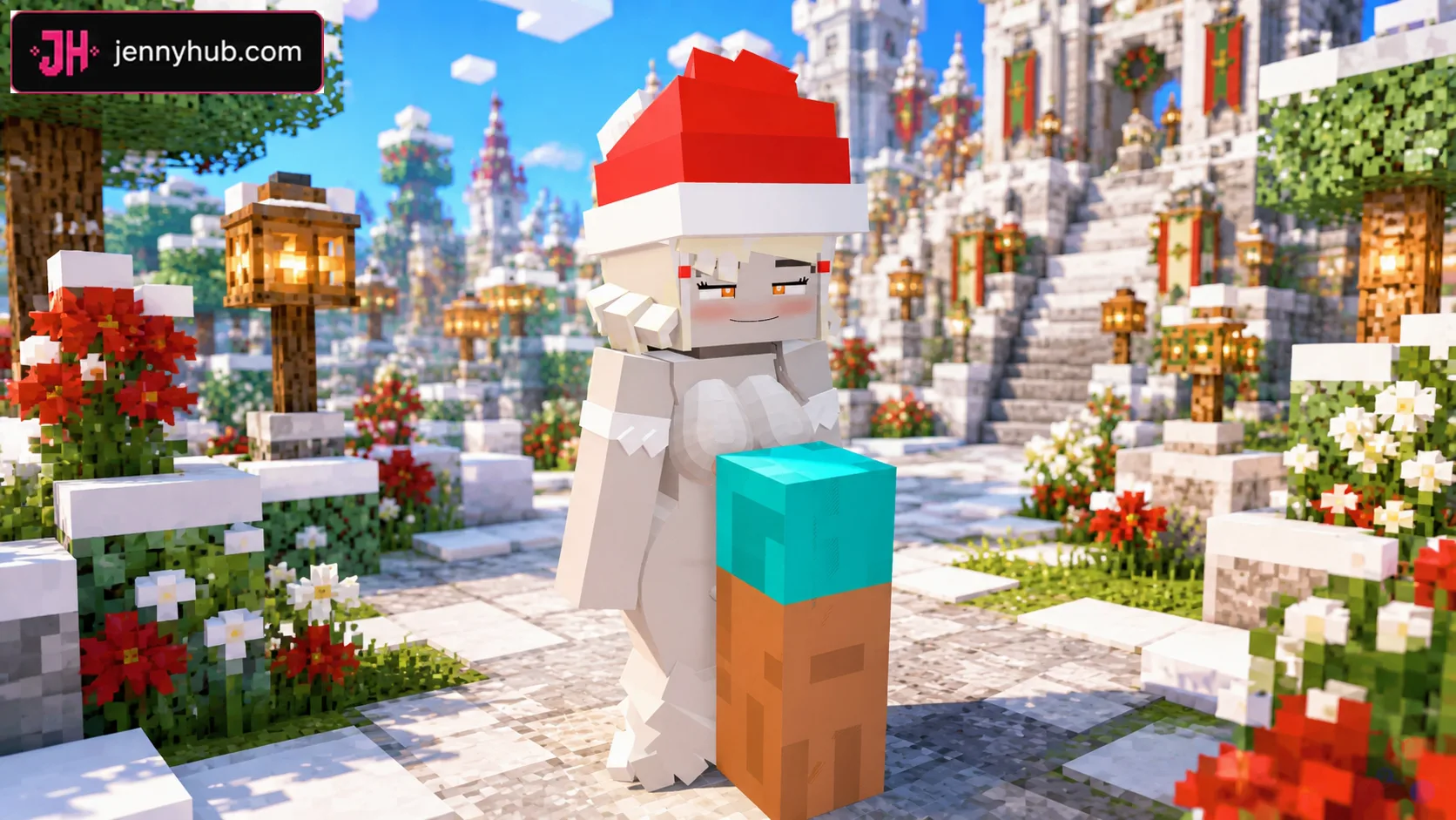 Custom Allie character variant for Minecraft PE