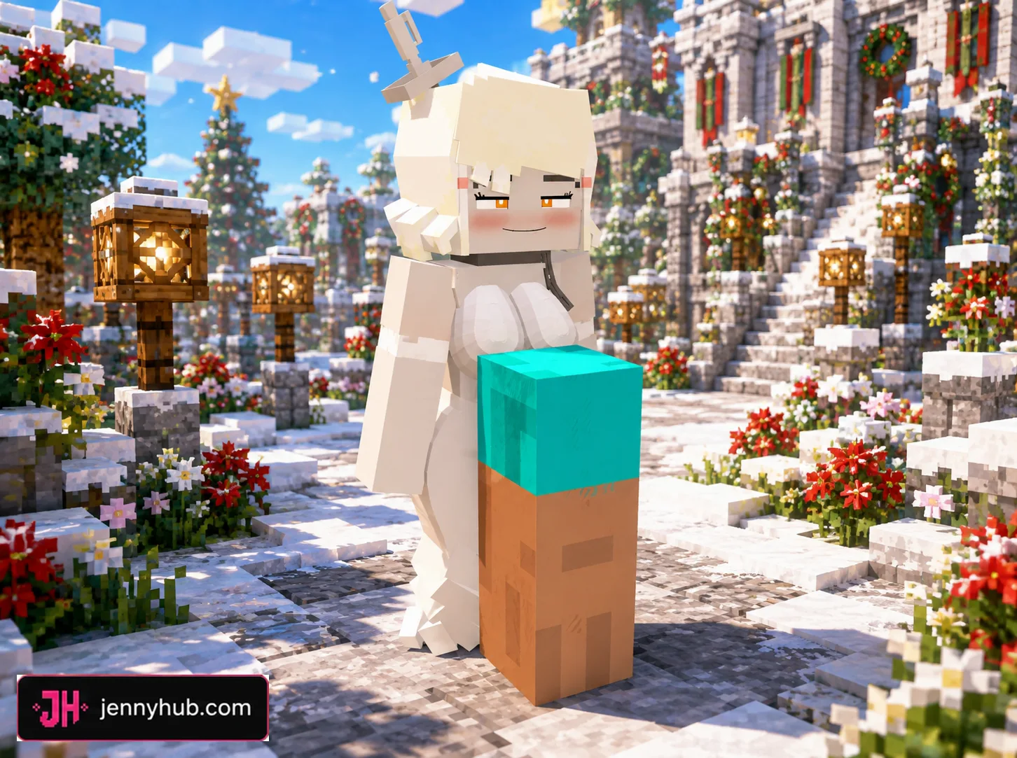 Allie fantasy outfit preview for Minecraft PE