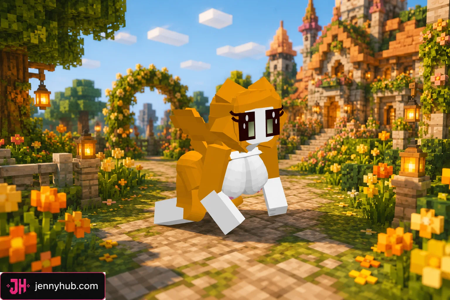 Custom Bee character texture pack preview