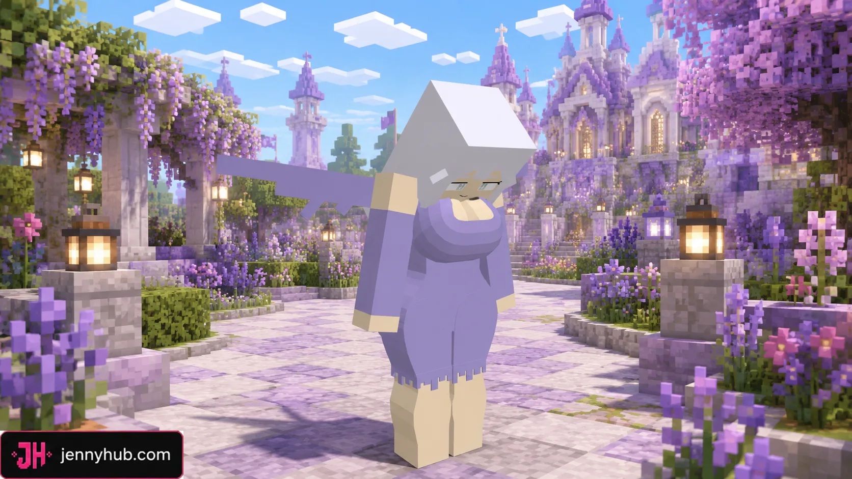 HD Bee character model preview for Minecraft Bedrock