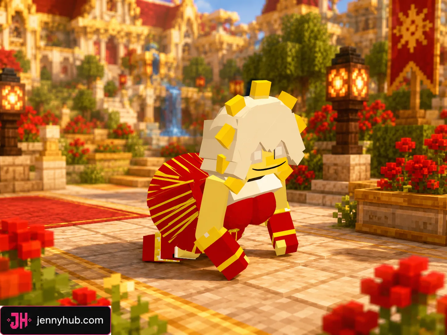 Custom Bee NPC appearance from the model collection