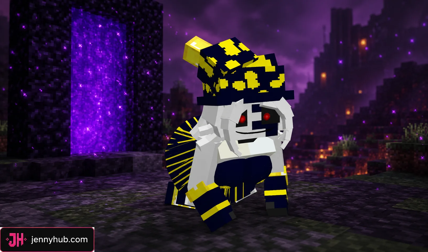 Final Bee Pack model screenshot for Minecraft mobile