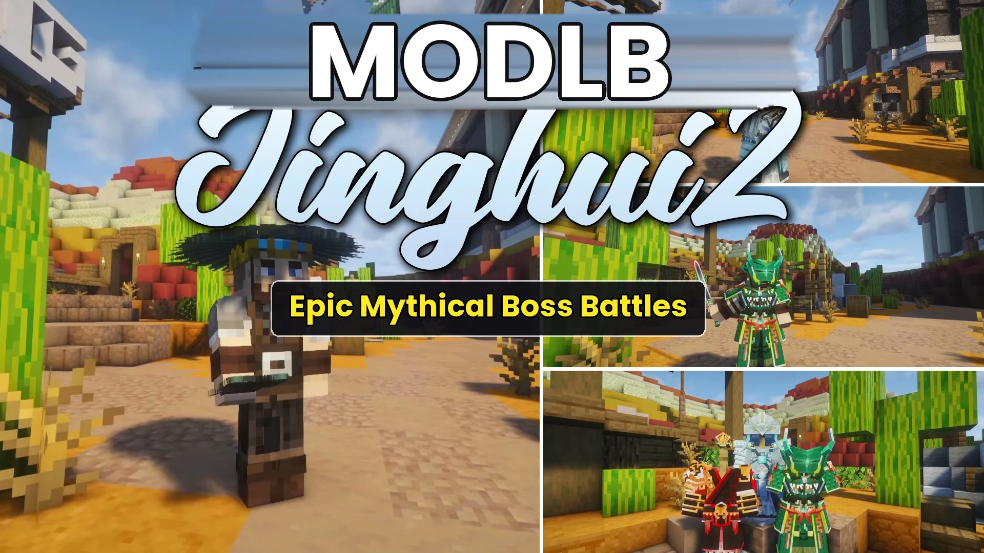 Jinghui2 Mod (1.21.1, 1.20.1) – Battle in Traditional Chinese Armors cover art