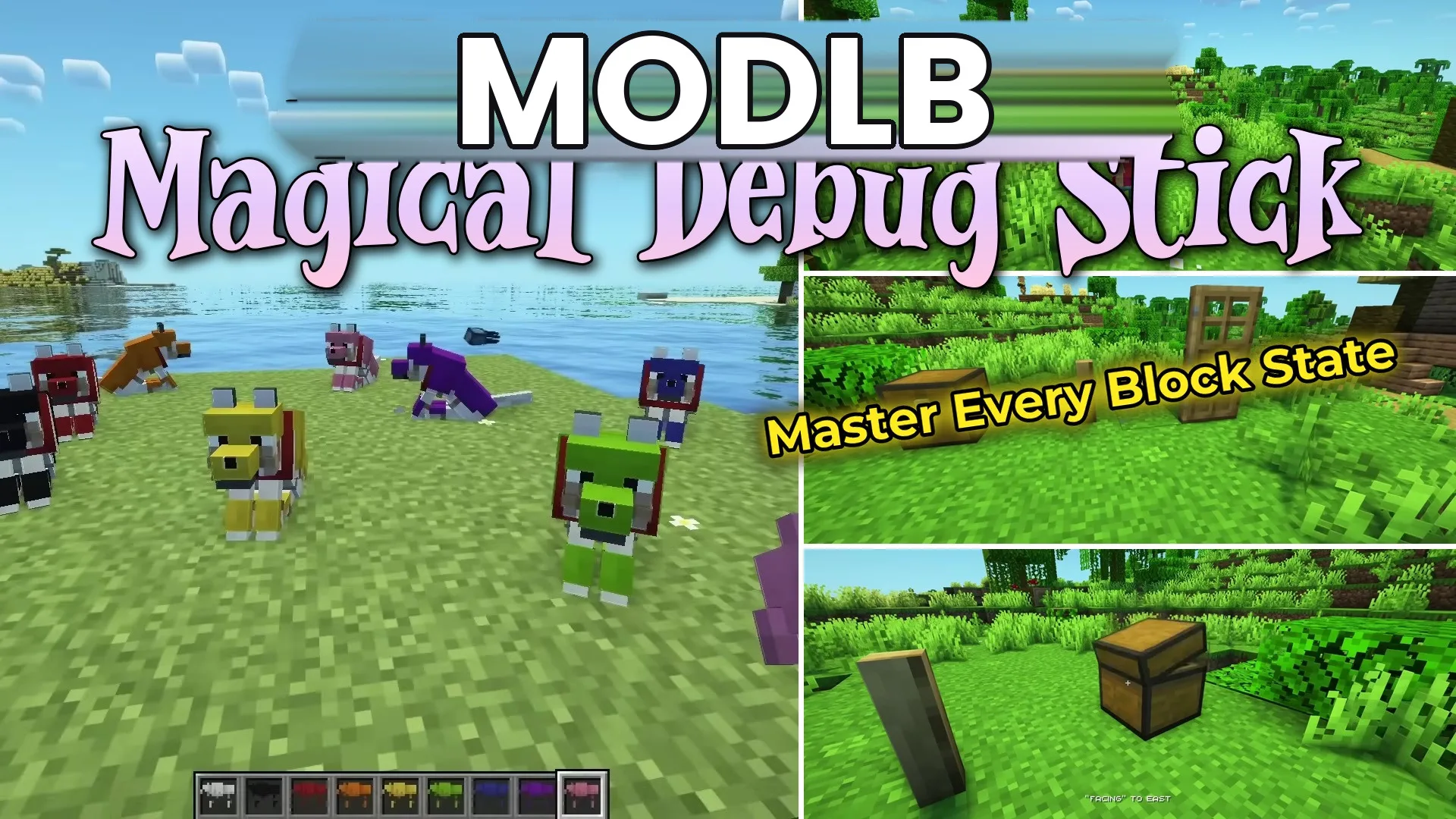 Magical Debug Stick Resource Pack (26.2, 1.20.1) – Glowing Fantasy Wand