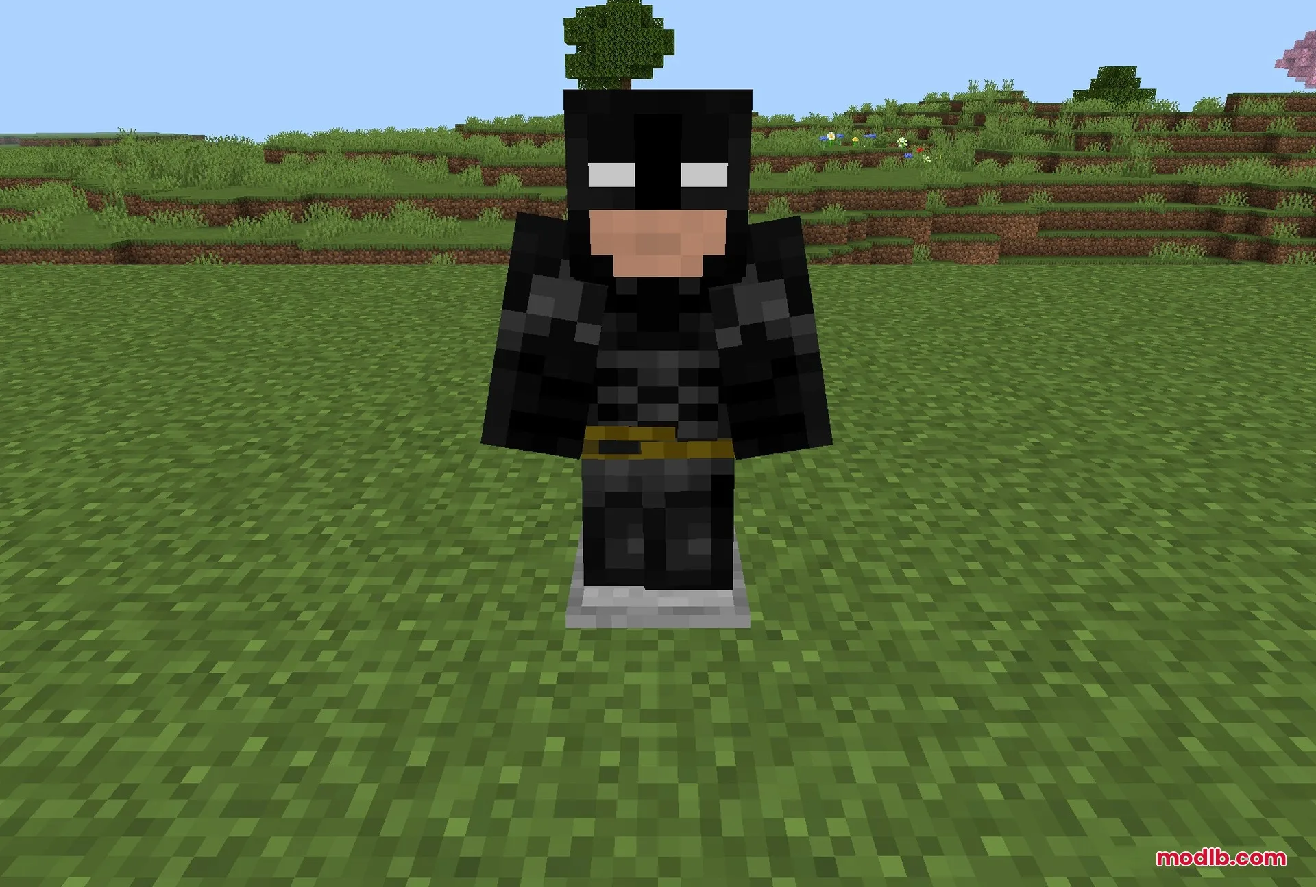 Marvel & Dc Superhero's Addon Screenshot 3 The Batman suit, cowl and belt included