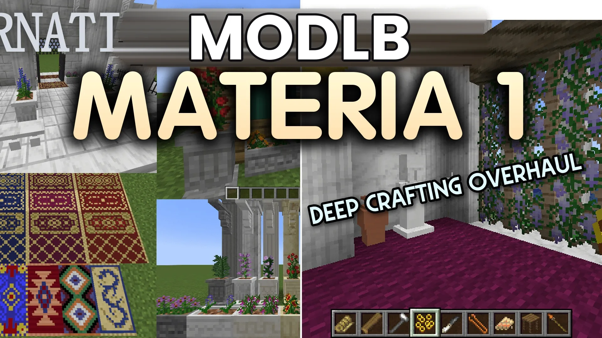 Materia 1 Mod (1.21.1, 1.20.1) – Start in the Stone Age and Master Realistic cover art