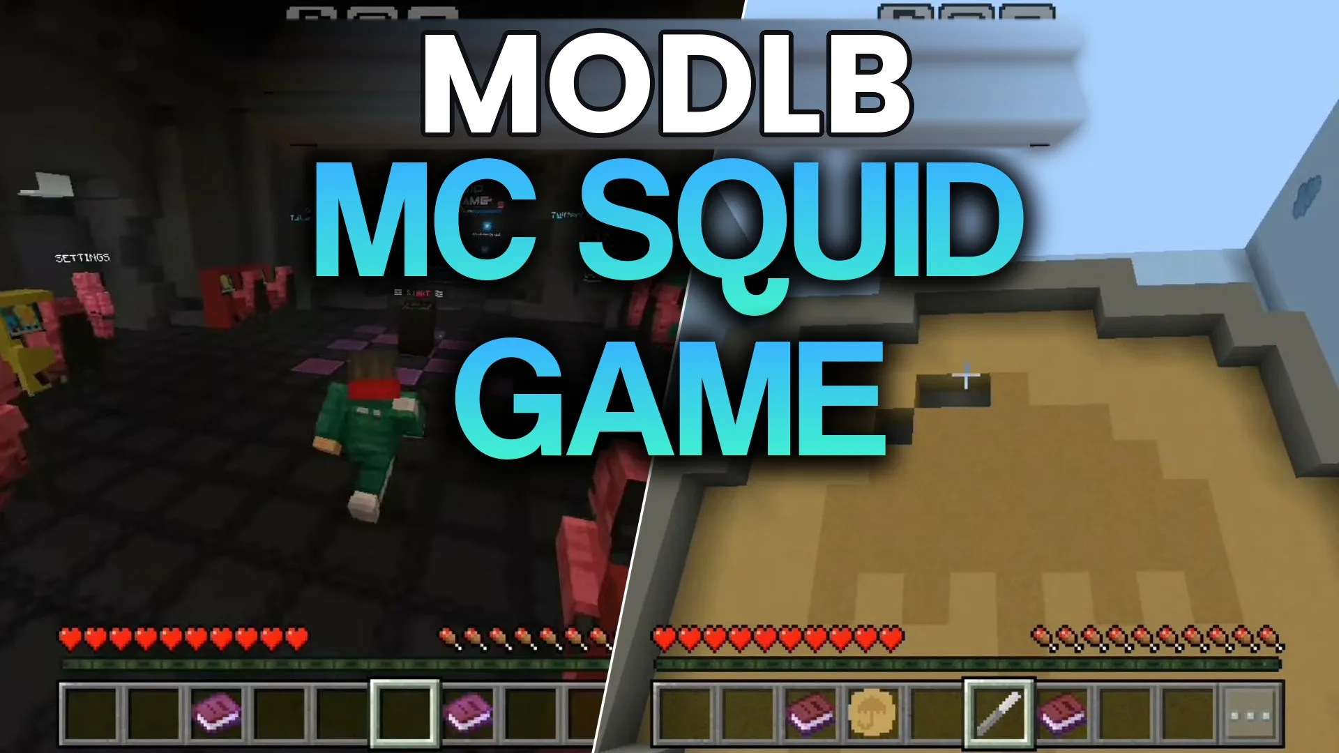 MC Squid Game Map (26.2, 1.20.1) – Survive Six Deadly Playground Games