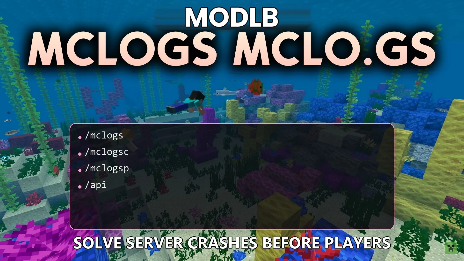 Mclogs Mclo.gs Plugin (26.2, 1.21.1) – Solve Server Crashes Before Players