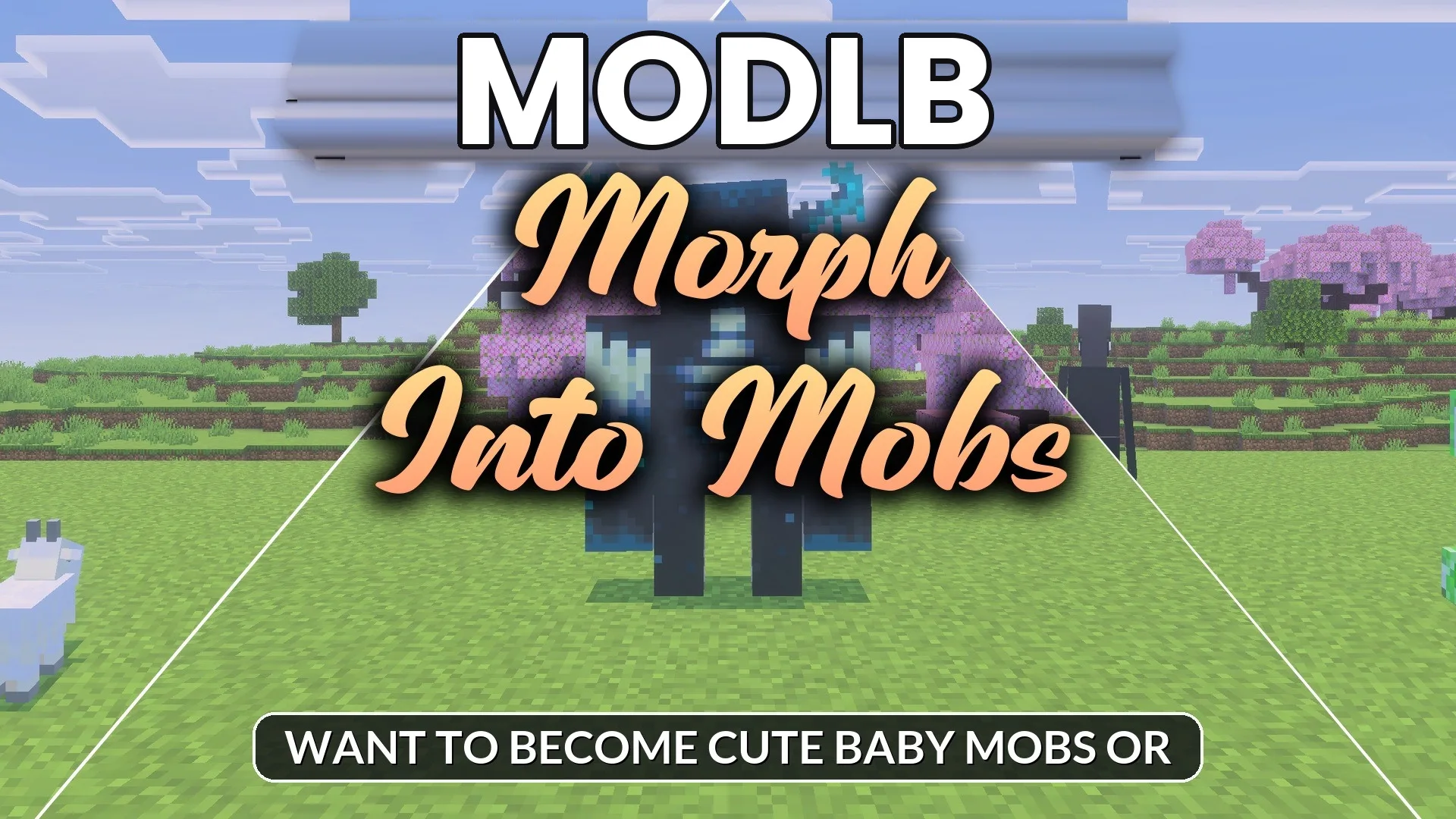 Morph Into Mobs Addon (26.x) – Turn Into Any Creature and Use Unique Mob cover art