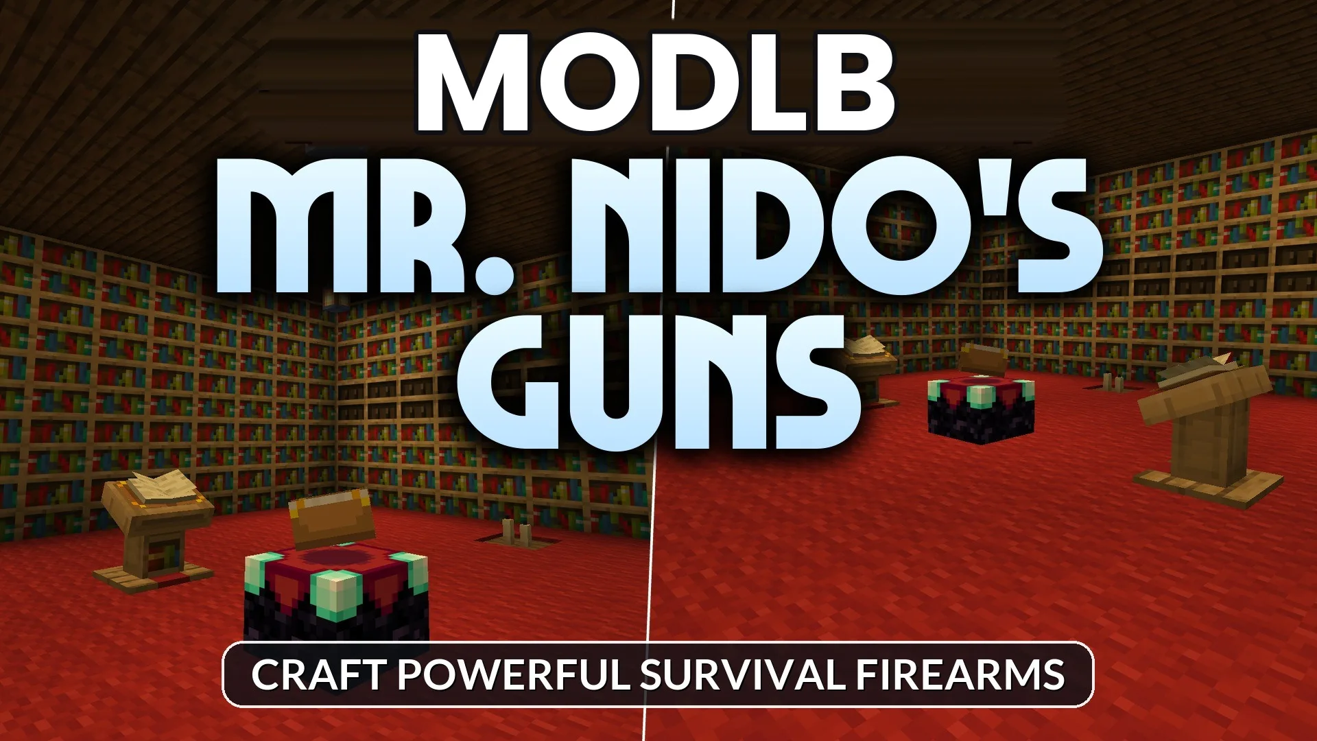 Mr. Nido’s Guns Addon (1.21) – Craft Powerful Survival Firearms