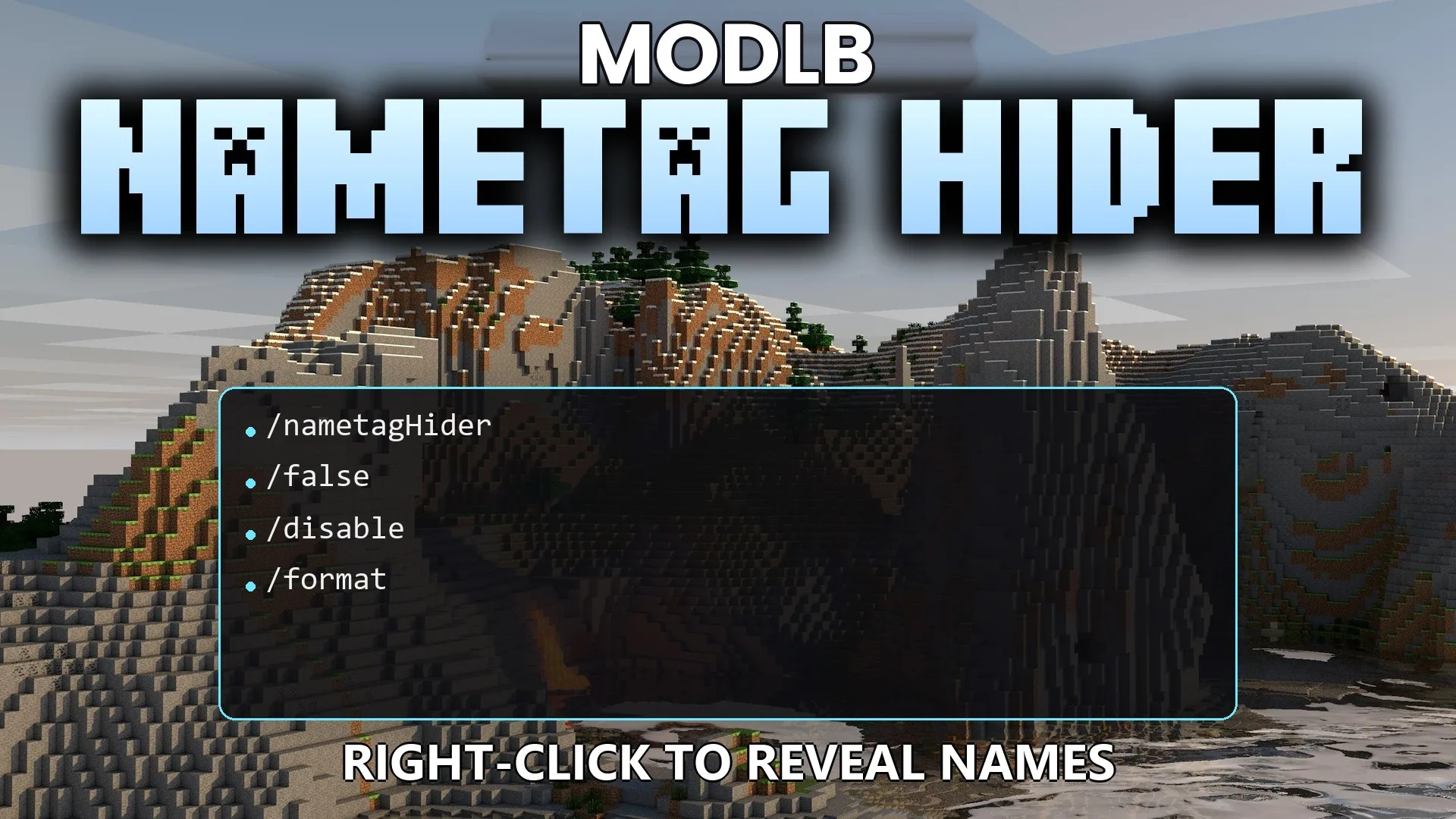 Nametag Hider Plugin (26.2, 1.21.1) – Keep Names Hidden Until Players Meet Face