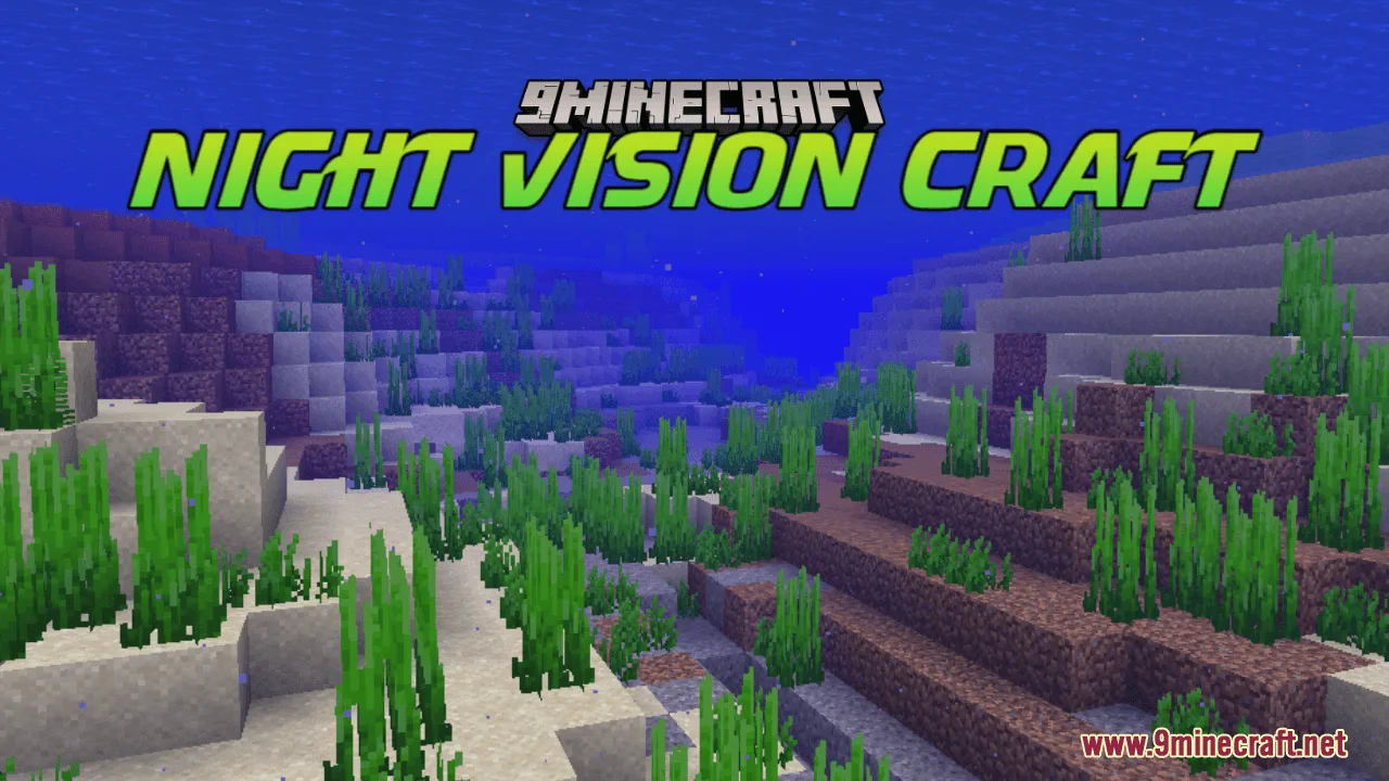 Night Vision Craft Resource Pack (26.2, 1.20.1) – Texture Pack cover art