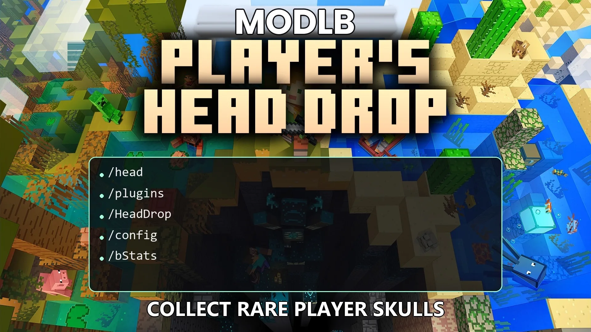Player’s Head Drop Plugin (26.2, 1.21.1) – Turn PvP Rivalries Into Collectible