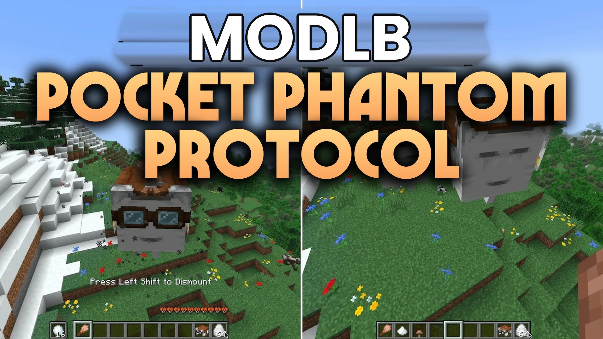 Pocket Phantom Protocol Data Pack (26.2, 1.21.11) – Fly and Command Your Pocket cover art