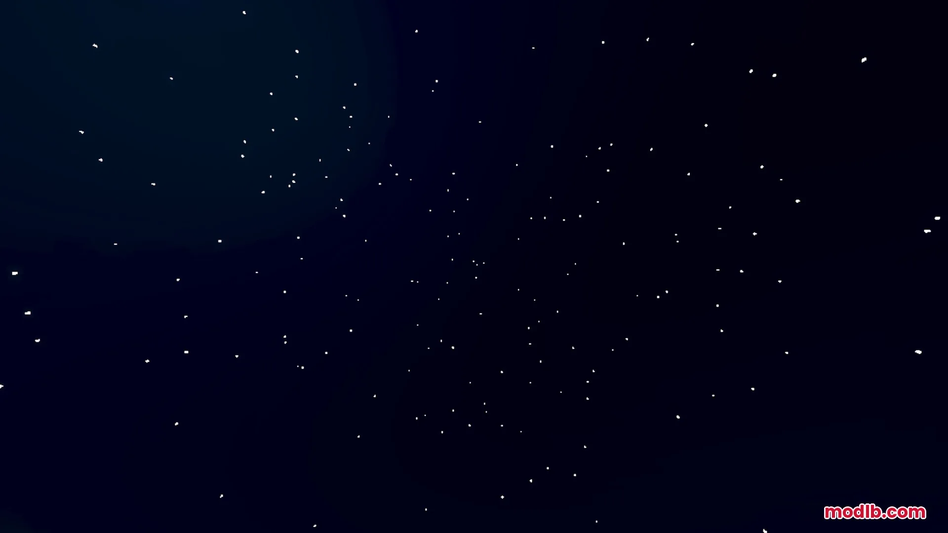 Prismatic Visuals Shader Screenshot 3 A dark night sky filled with many bright stars in the Minecraft world