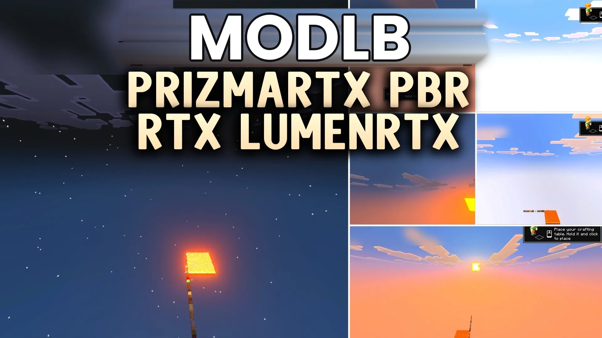PrizmaRTX PBR RTX Lumenrtx Texture Pack (1.21, 1.20) – Stunning Visual Overhaul