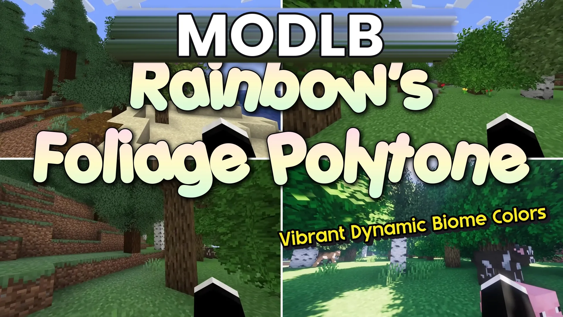 Rainbow’s Foliage Polytone Resource Pack (26.2, 1.20.1)