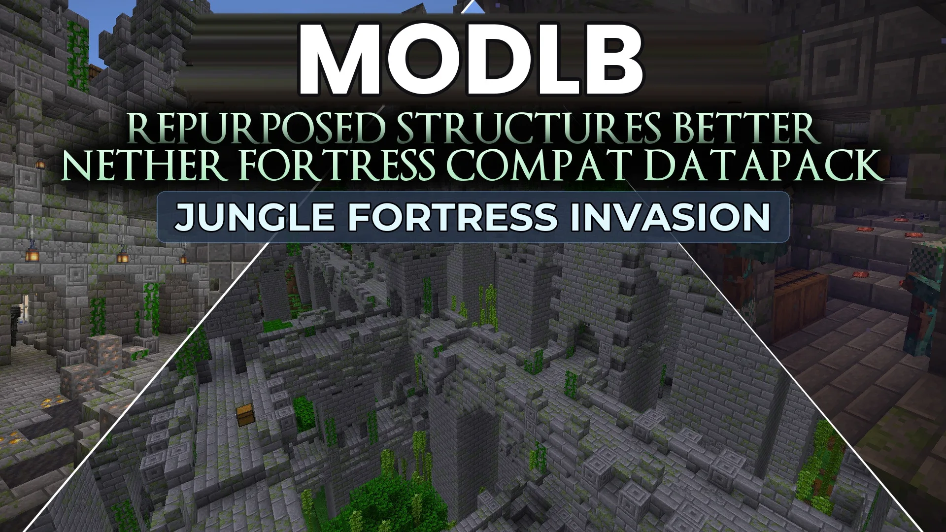 Repurposed Structures Better Nether Fortress Compat Datapack Resource Pack (1.21.1, 1.20.1) cover art