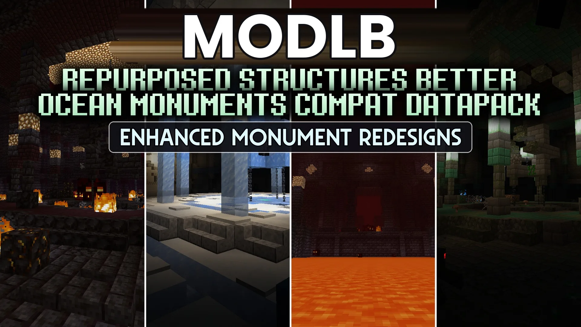 Repurposed Structures Better Ocean Monuments Compat Datapack Resource Pack (1.21.1, 1.20.1) cover art