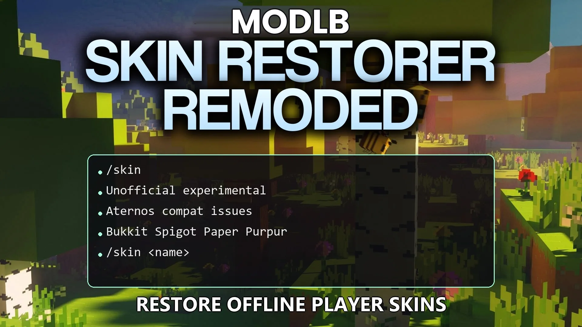 Skin Restorer Remoded Plugin (26.2, 1.20.1) – Bring Back Custom Skins