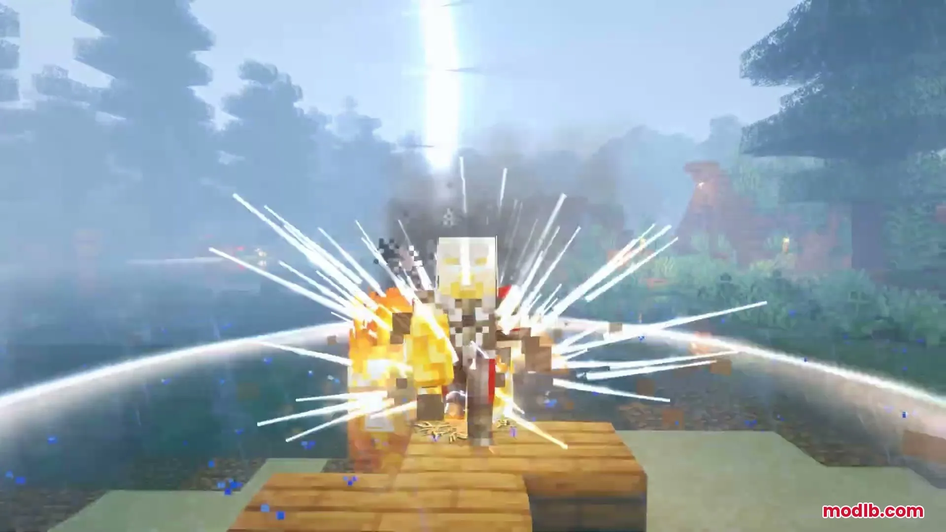 Skybolt Resonance Mod Screenshot 9 Skybolt Resonance Mod adds cinematic lightning strikes with realistic visual shockwaves and sparks