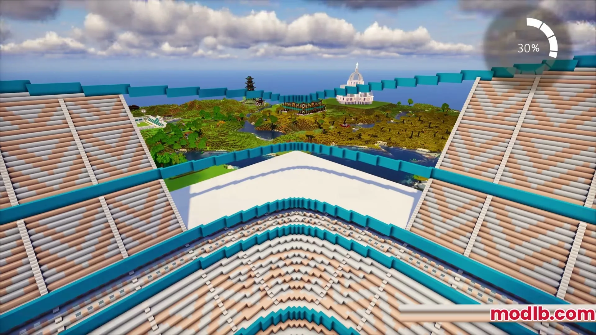 Stadium Sprint Striker Map Screenshot 2