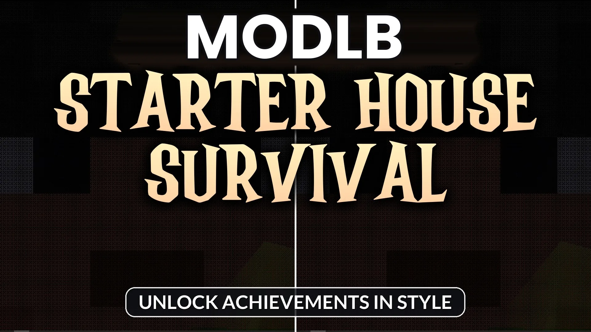 Starter House Survival Map (1.21) – Unlock Achievements In Style