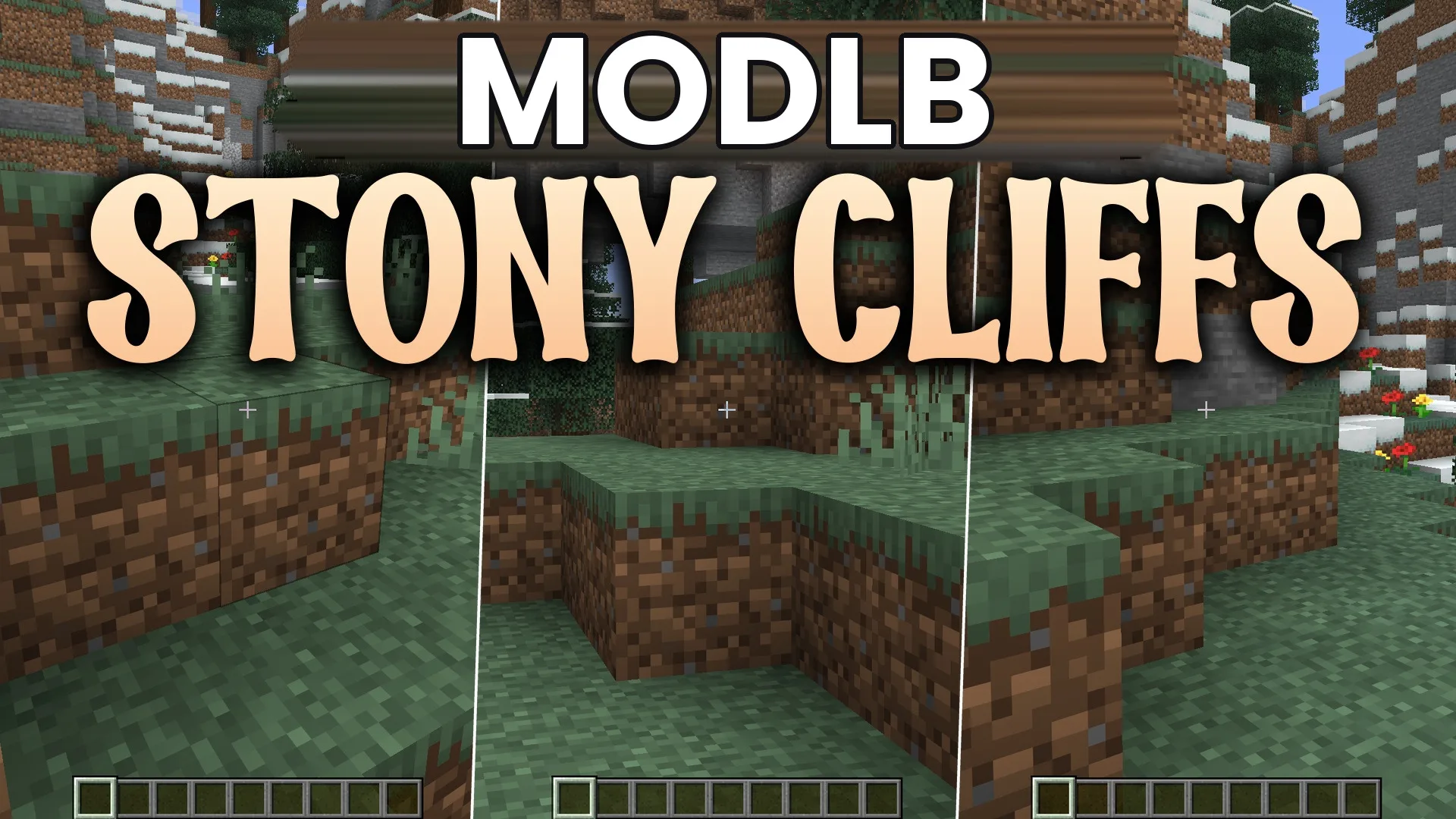 Stony Cliffs Are Cool 9minecraft Data Pack (26.2) – Natural Rock Faces Emerge cover art
