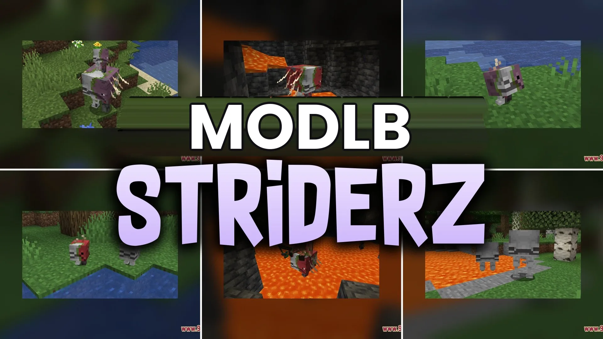 StriderZ Resource Pack (1.21.11, 1.21.1) – Creepy Undead Variants cover art