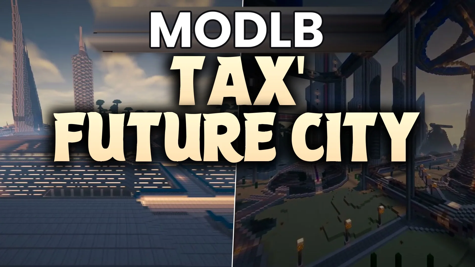 Tax’ Future City Map (26.2, 1.20.1) – Hide and Seek in Sci-Fi Towers