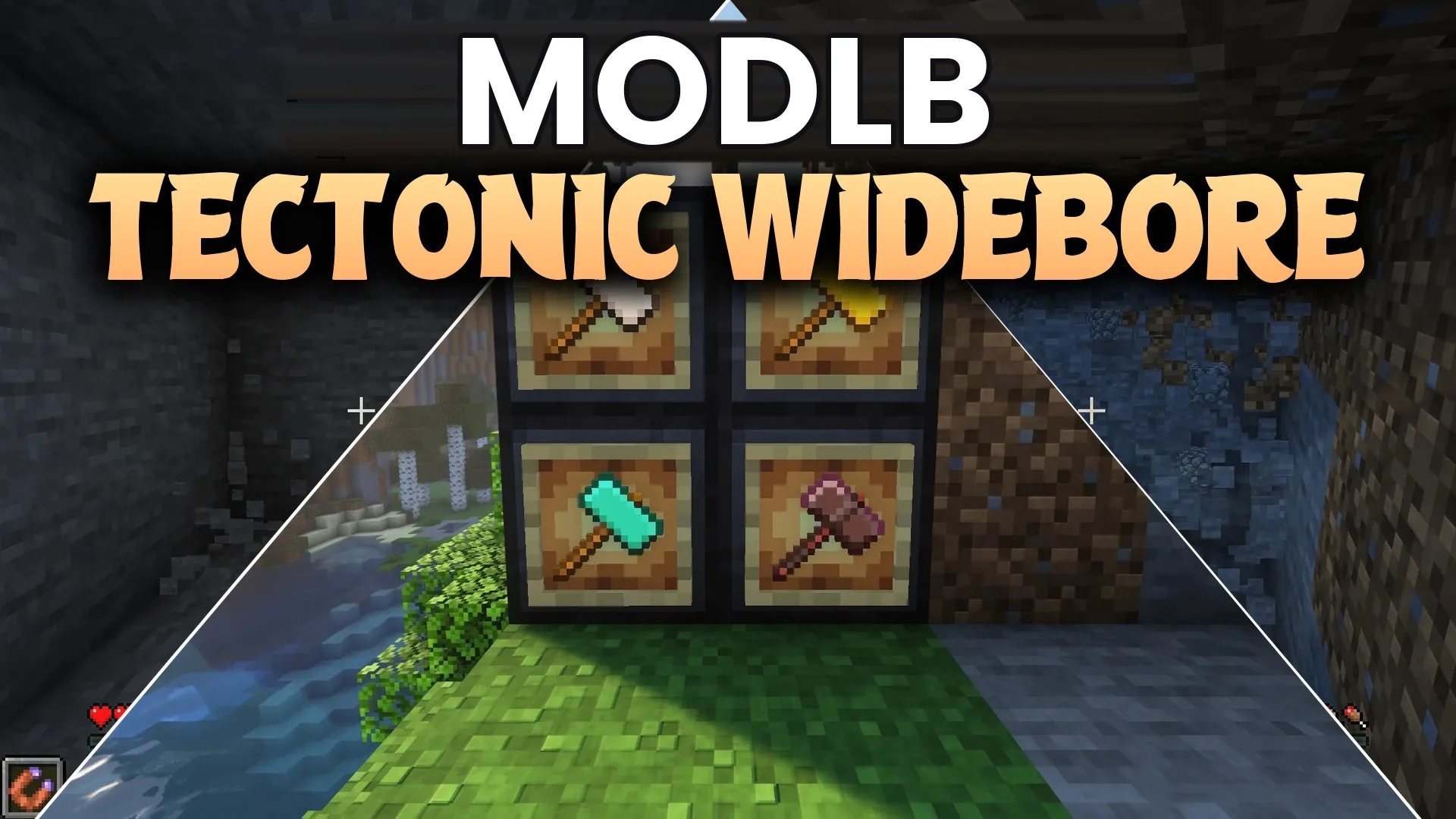 Tectonic Widebore Data Pack (26.2, 1.20.1) – Carve Massive Mining Tunnels cover art
