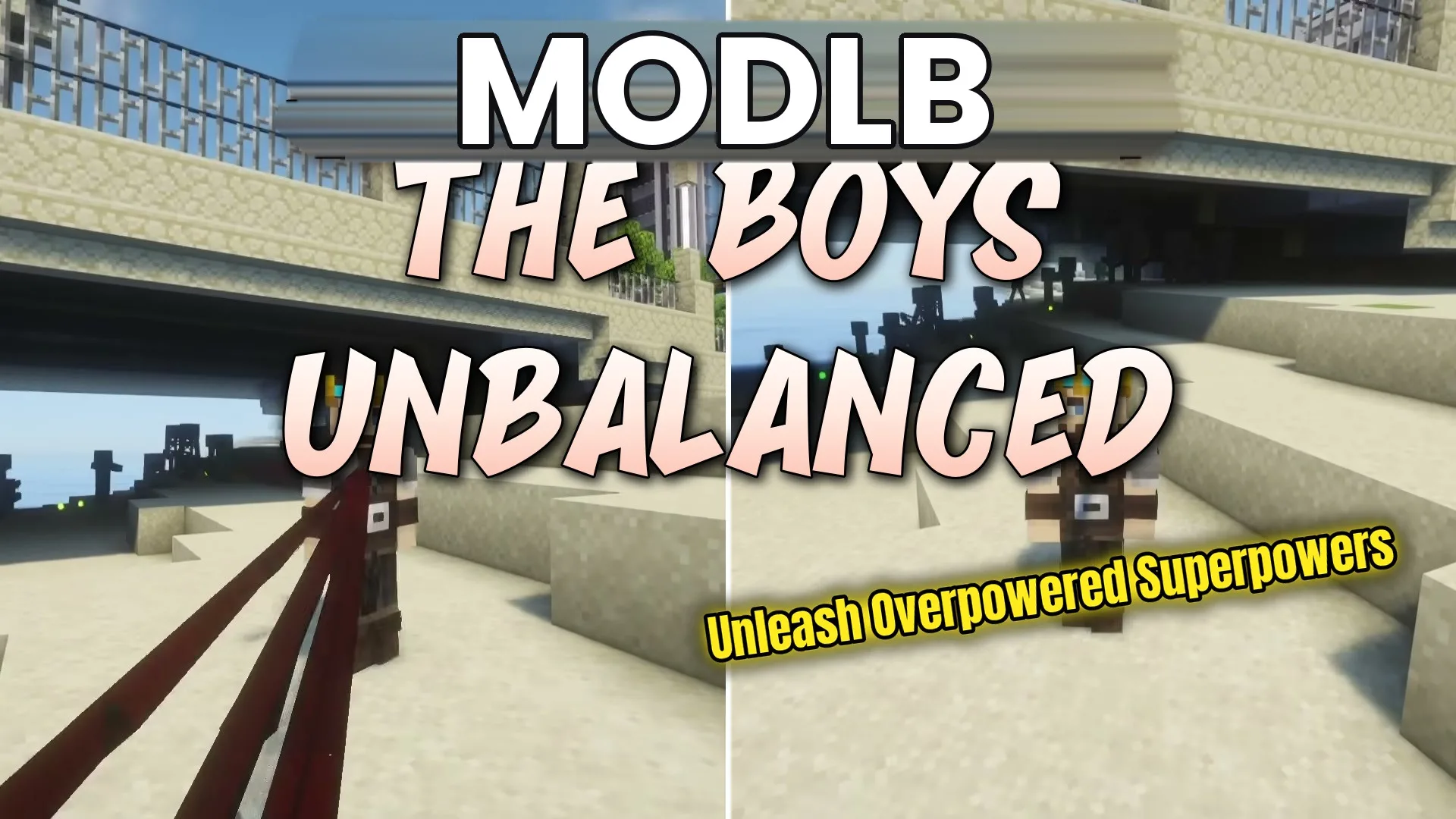 The Boys Unbalanced Mod (1.20.1) – Fly and Shoot Lasers Like Homelander cover art
